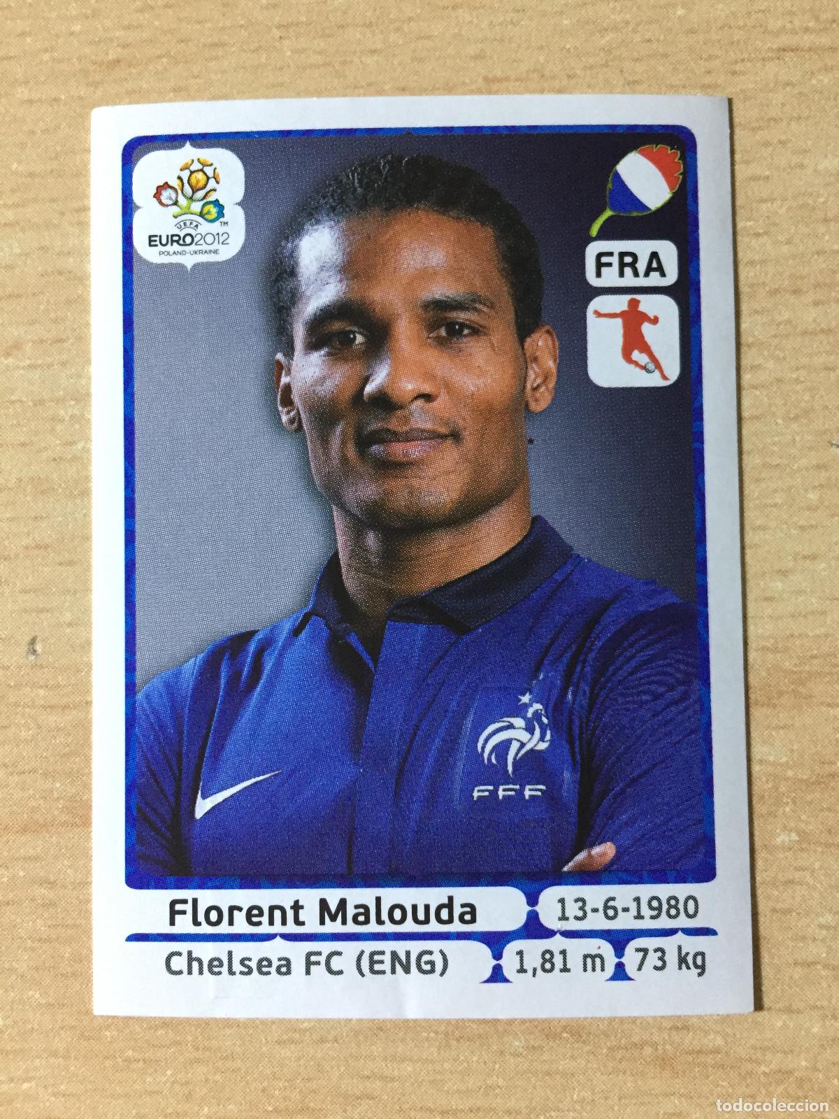 Football Stickers: 2012 - 470 FLORENT MALOUDA - FRANCIA - UEFA EURO 2012 - PANINI