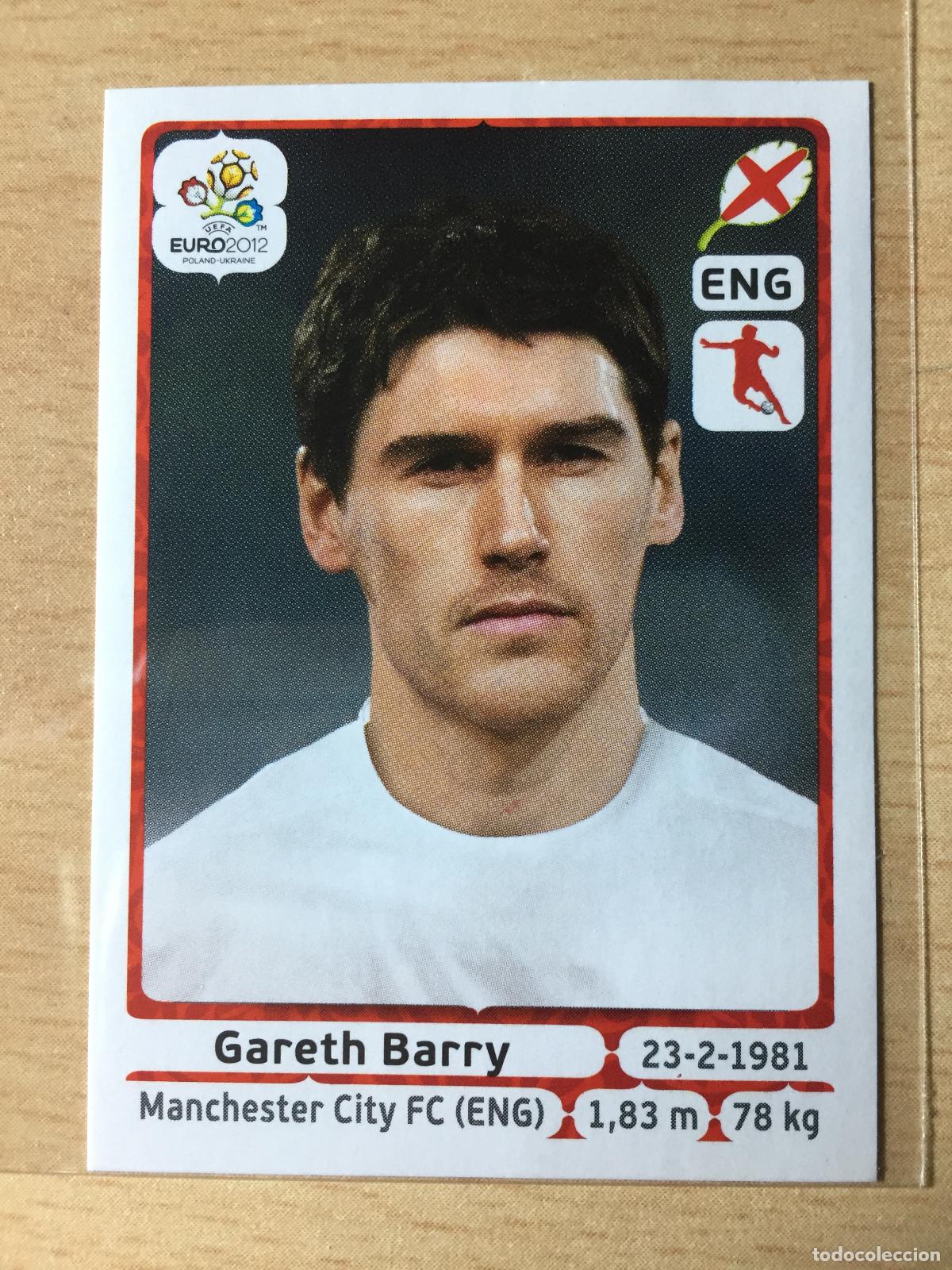 Fu&szlig;ball-Sticker: 2012 - 498 GARETH BARRY - INGLATERRA - UEFA EURO 2012 - PANINI
