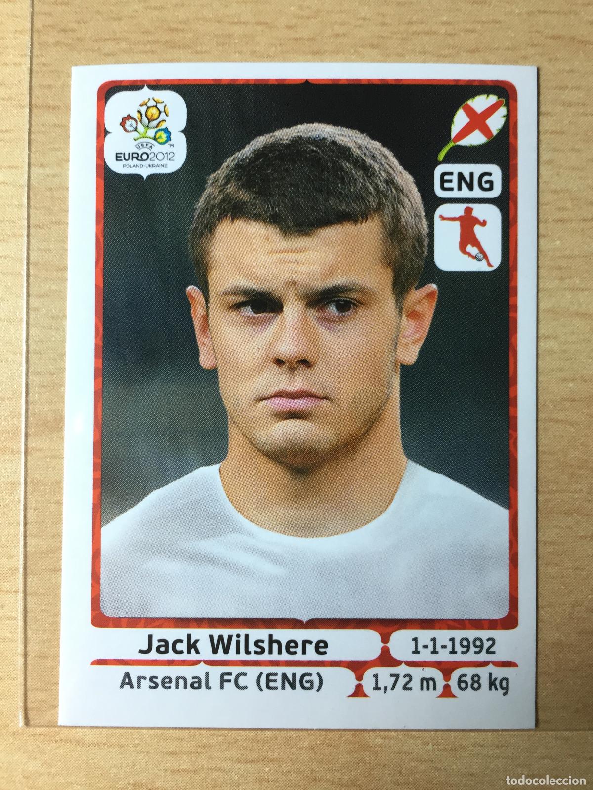 Fu&szlig;ball-Sticker: 2012 - 502 JACK WILSHERE - INGLATERRA - UEFA EURO 2012 - PANINI