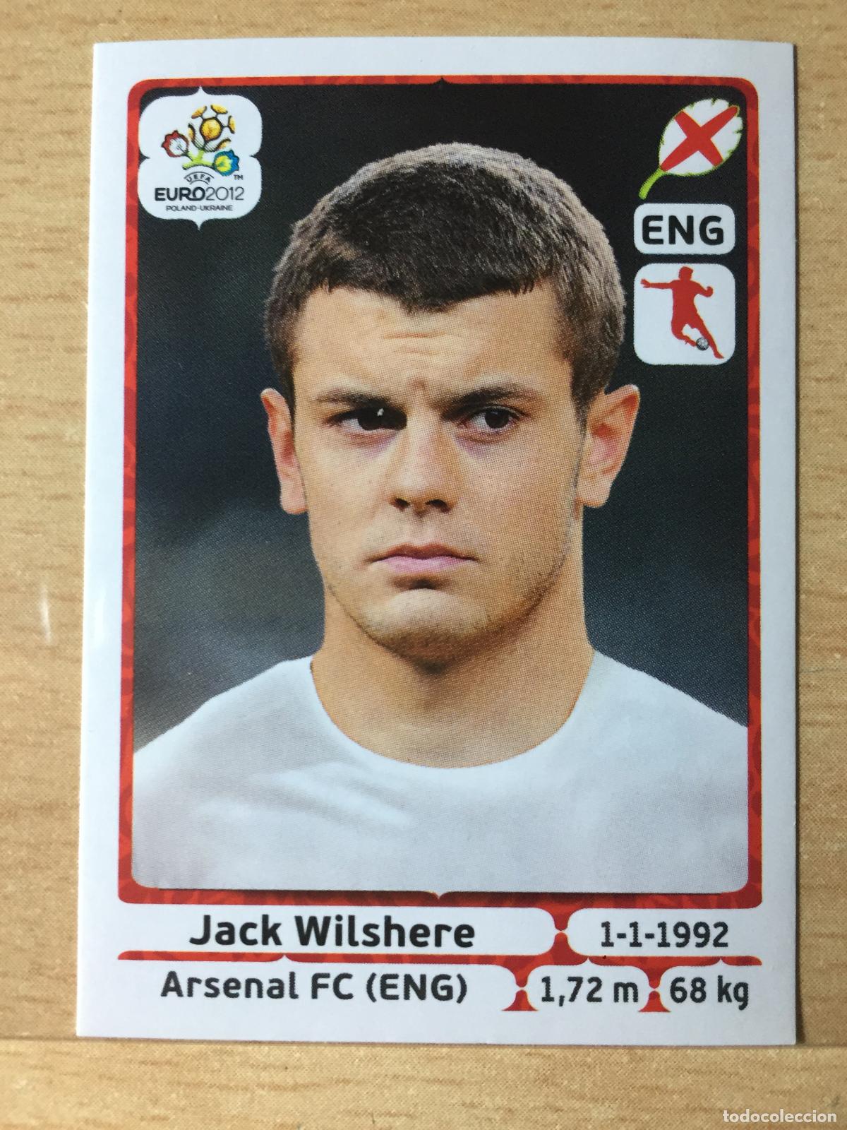 Fu&szlig;ball-Sticker: 2012 - 502 JACK WILSHERE - INGLATERRA - UEFA EURO 2012 - PANINI