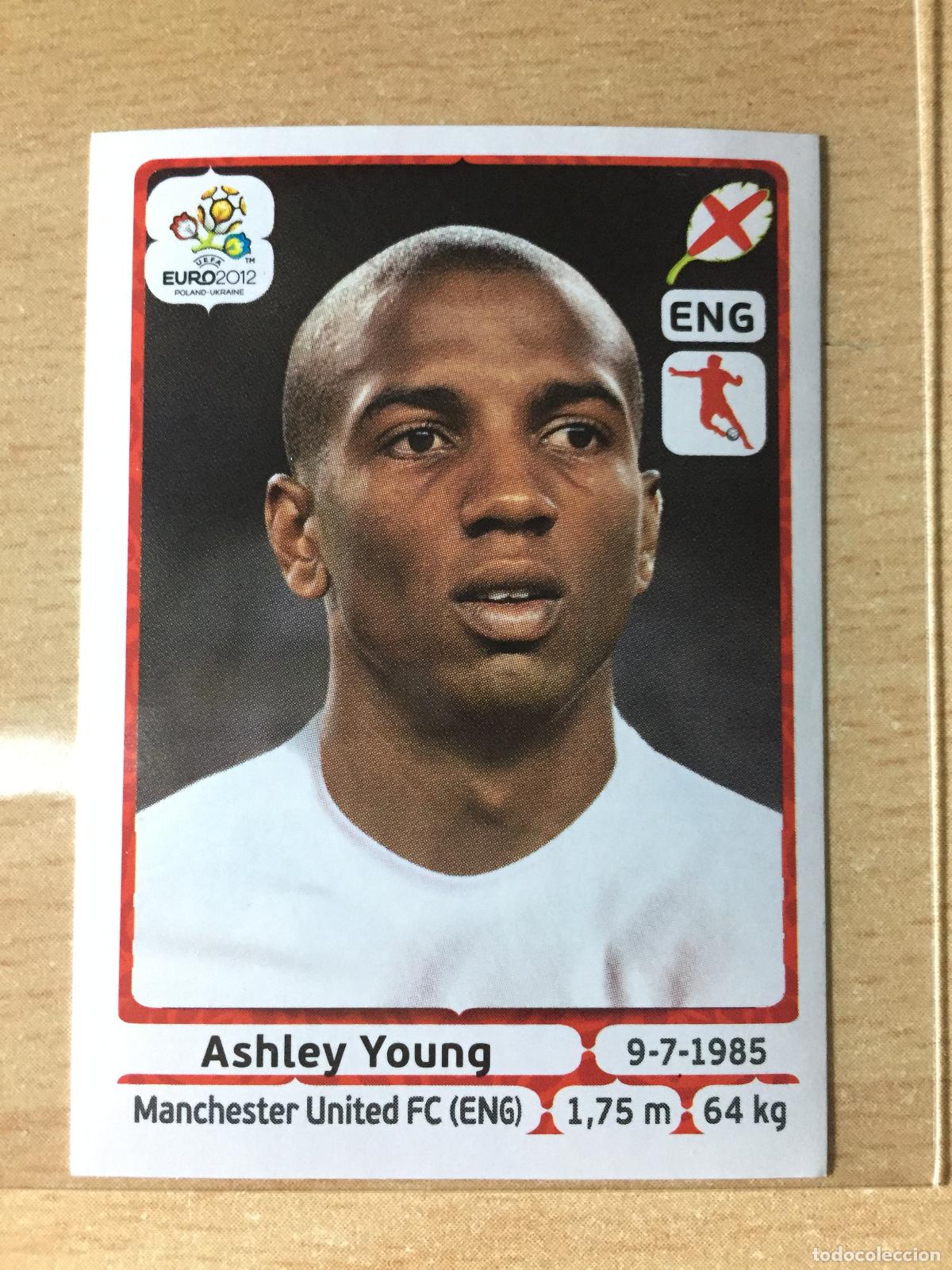 Fu&szlig;ball-Sticker: 2012 - 503 ASHLEY YOUNG - INGLATERRA - UEFA EURO 2012 - PANINI