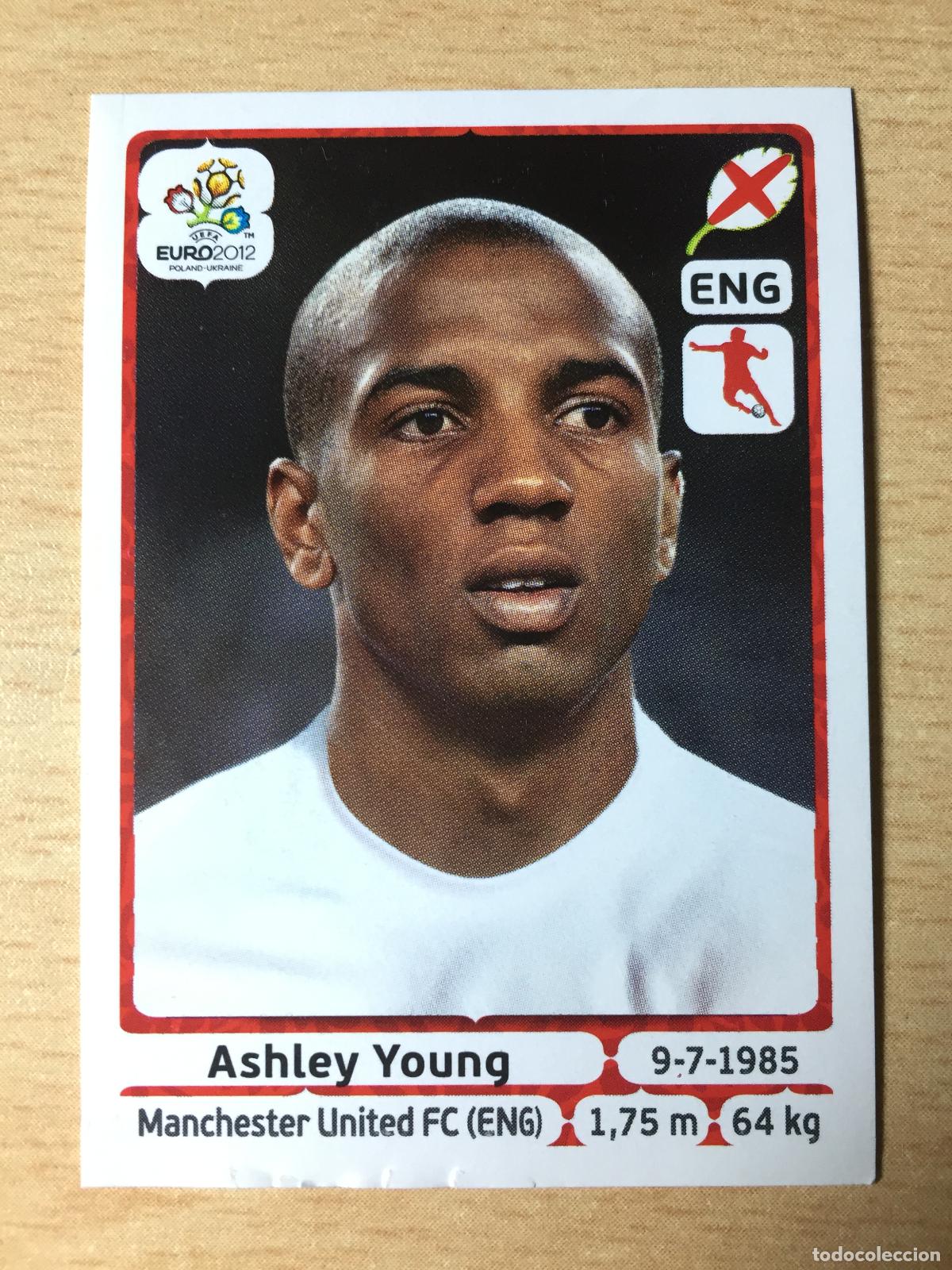 Fu&szlig;ball-Sticker: 2012 - 503 ASHLEY YOUNG - INGLATERRA - UEFA EURO 2012 - PANINI