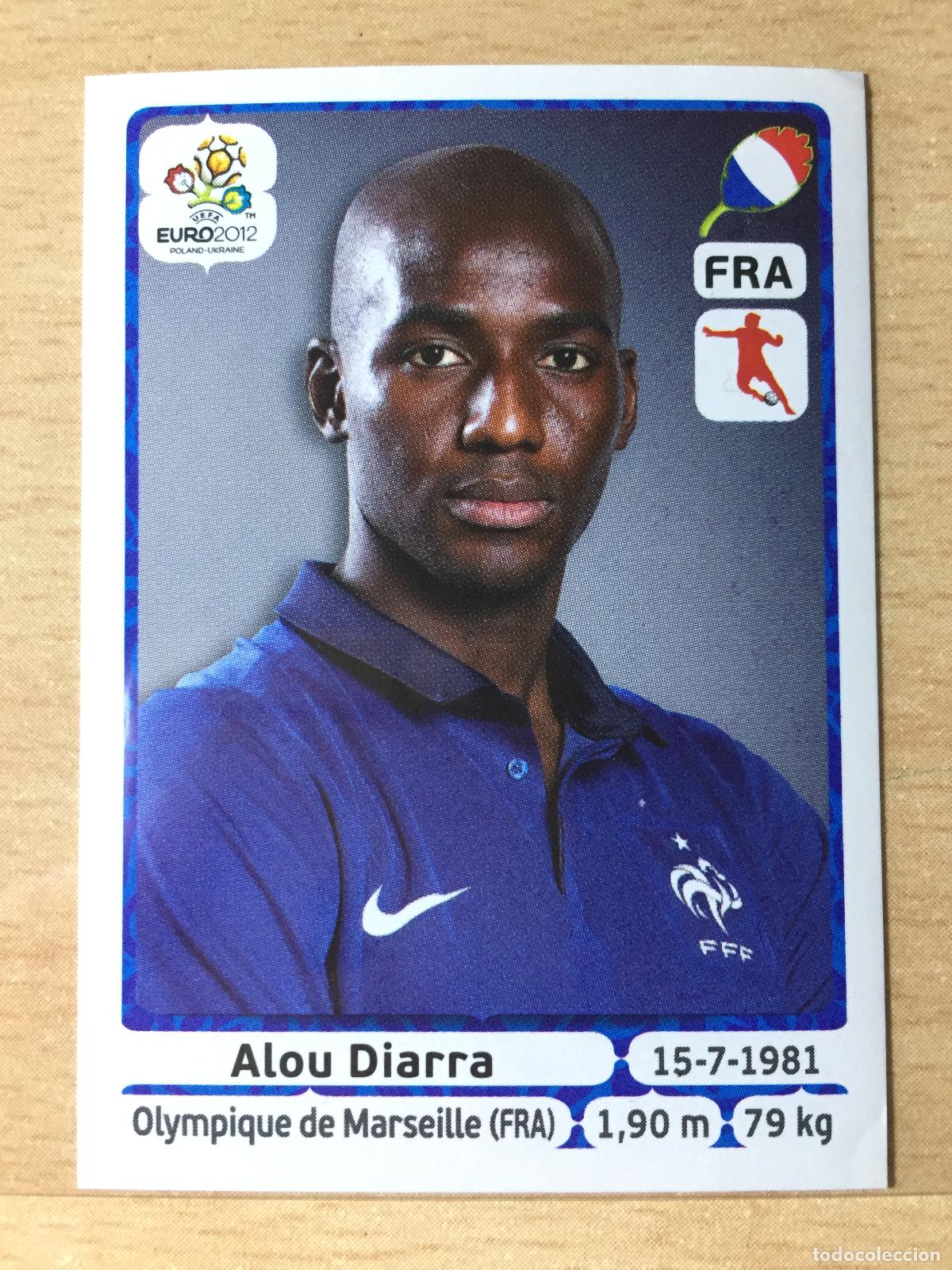 Fu&szlig;ball-Sticker: 2012 - 471 ALOU DIARRA - FRANCIA - UEFA EURO 2012 - PANINI