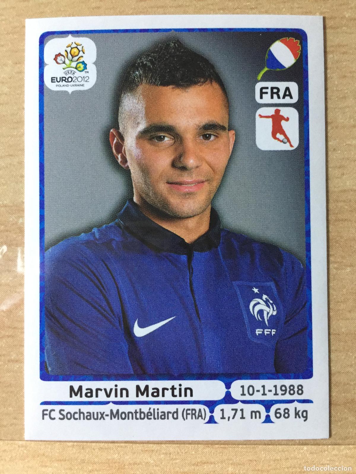 Fu&szlig;ball-Sticker: 2012 - 473 MARVIN MARTIN - FRANCIA - UEFA EURO 2012 - PANINI