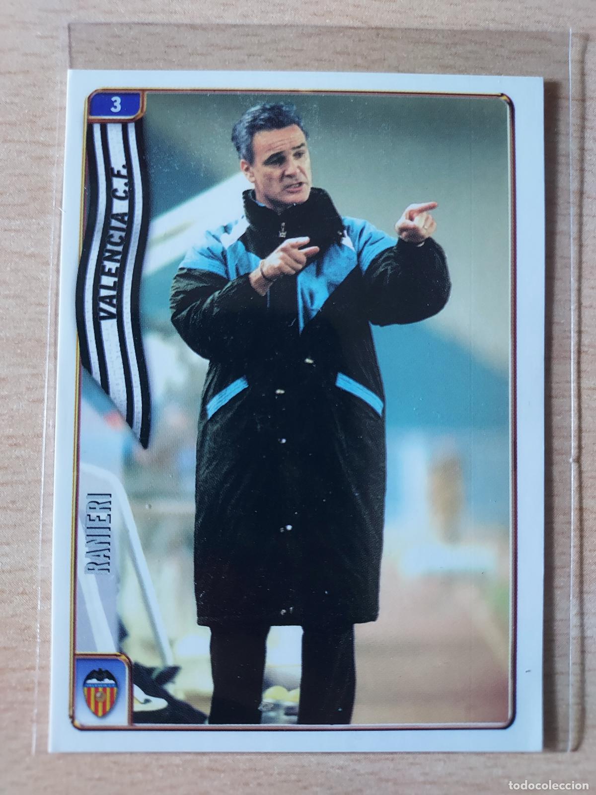 Fu&szlig;ball-Sticker: 2004-2005 - 03 CLAUDIO RANIERI - VALENCIA CF - MUNDICROMO
