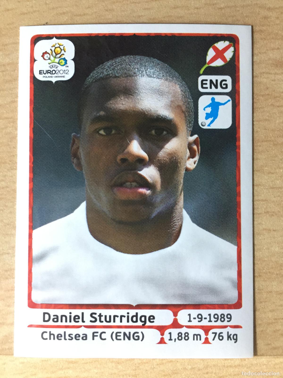 Fu&szlig;ball-Sticker: 2012 - 506 DANIEL STURRIDGE - INGLATERRA - UEFA EURO 2012 - PANINI
