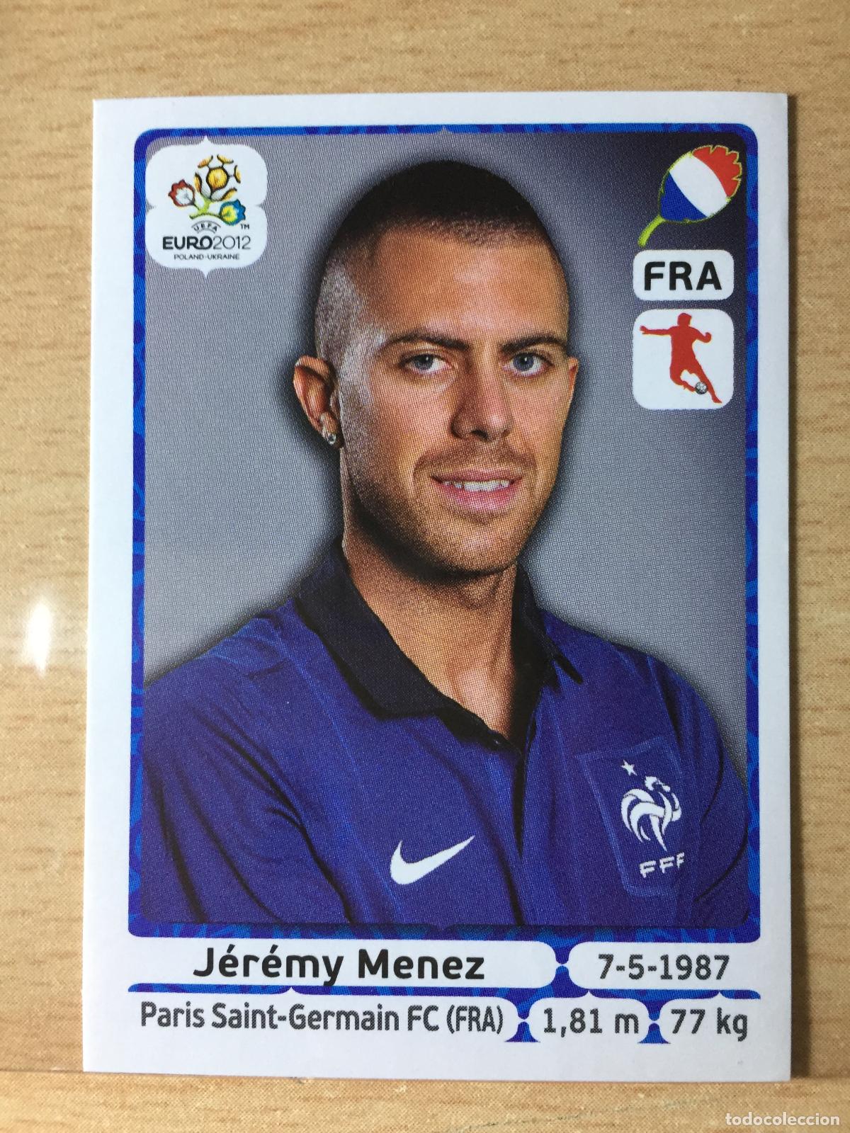 Fu&szlig;ball-Sticker: 2012 - 475 JEREMY MENEZ - FRANCIA - UEFA EURO 2012 - PANINI