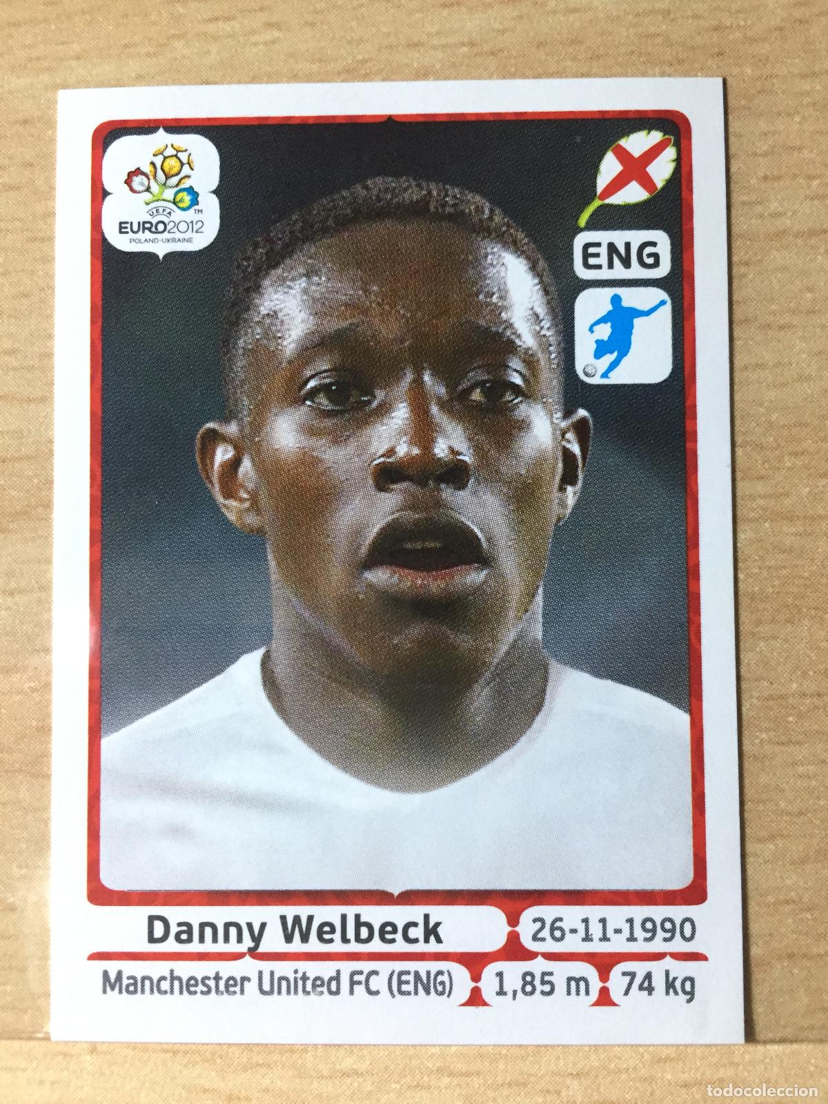 Fu&szlig;ball-Sticker: 2012 - 507 DANNY WELBECK - INGLATERRA - UEFA EURO 2012 - PANINI