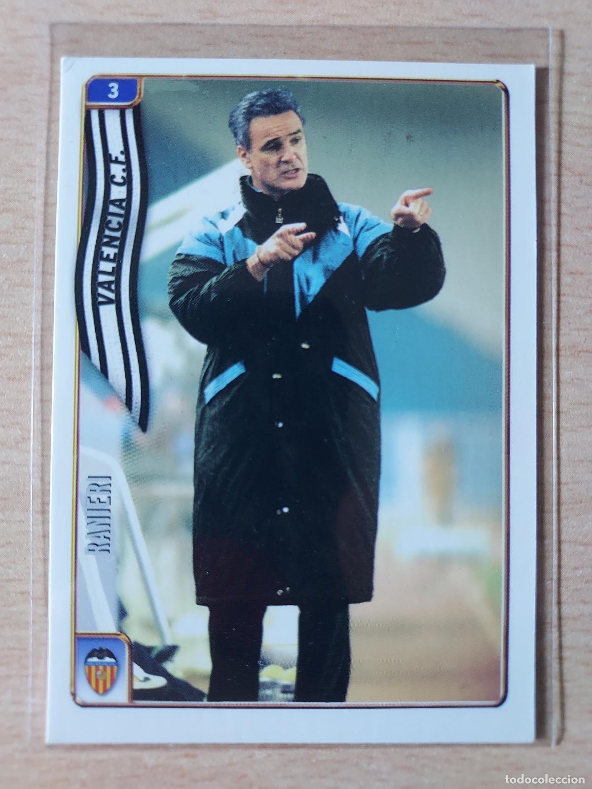 Fu&szlig;ball-Sticker: 2004-2005 - 03 CLAUDIO RANIERI - VALENCIA CF - MUNDICROMO