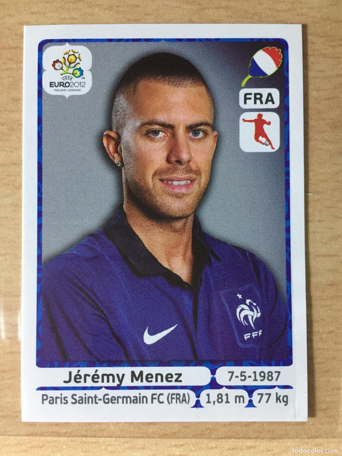 Fu&szlig;ball-Sticker: 2012 - 475 JEREMY MENEZ - FRANCIA - UEFA EURO 2012 - PANINI