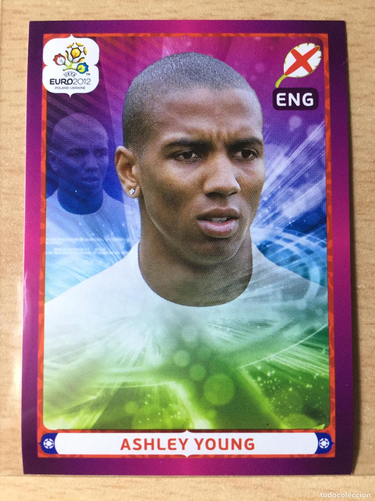 Football Stickers: 2012 - 511 ASHLEY YOUNG - INGLATERRA - UEFA EURO 2012 - PANINI