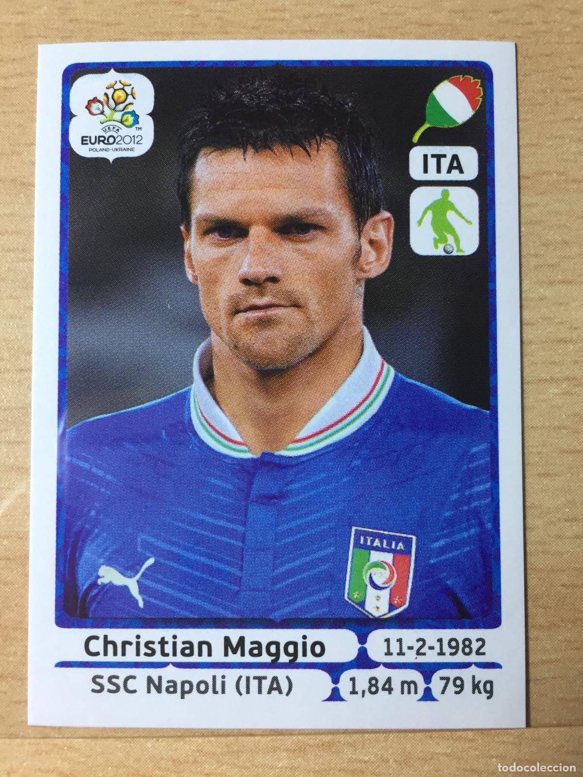 Fu&szlig;ball-Sticker: 2012 - 323 CHRISTIAN MAGGIO - ITALIA - UEFA EURO 2012 - PANINI