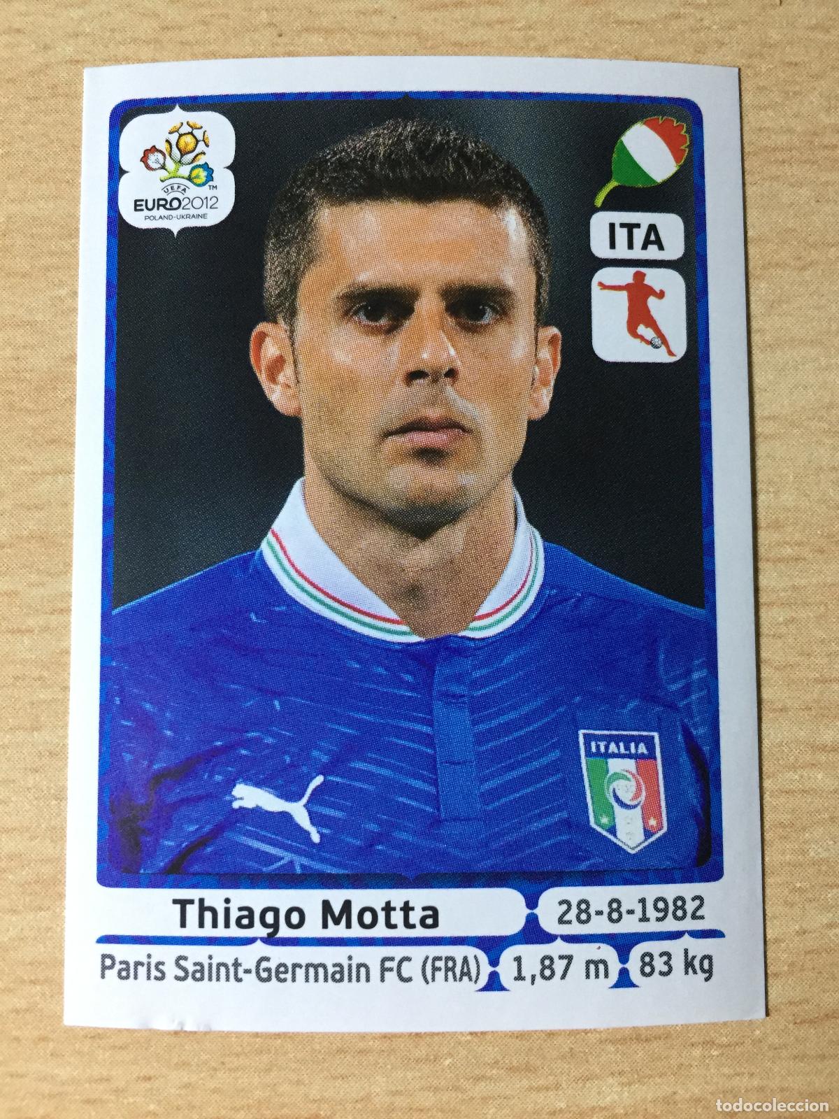 Fu&szlig;ball-Sticker: 2012 - 326 THIAGO MOTTA - ITALIA - UEFA EURO 2012 - PANINI