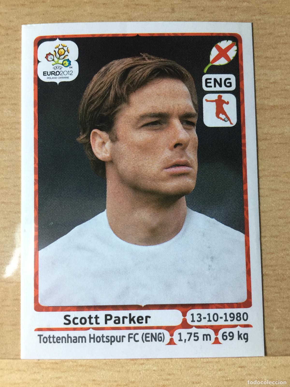 Fu&szlig;ball-Sticker: 2012 - 501 SCOTT PARKER - INGLATERRA - UEFA EURO 2012 - PANINI