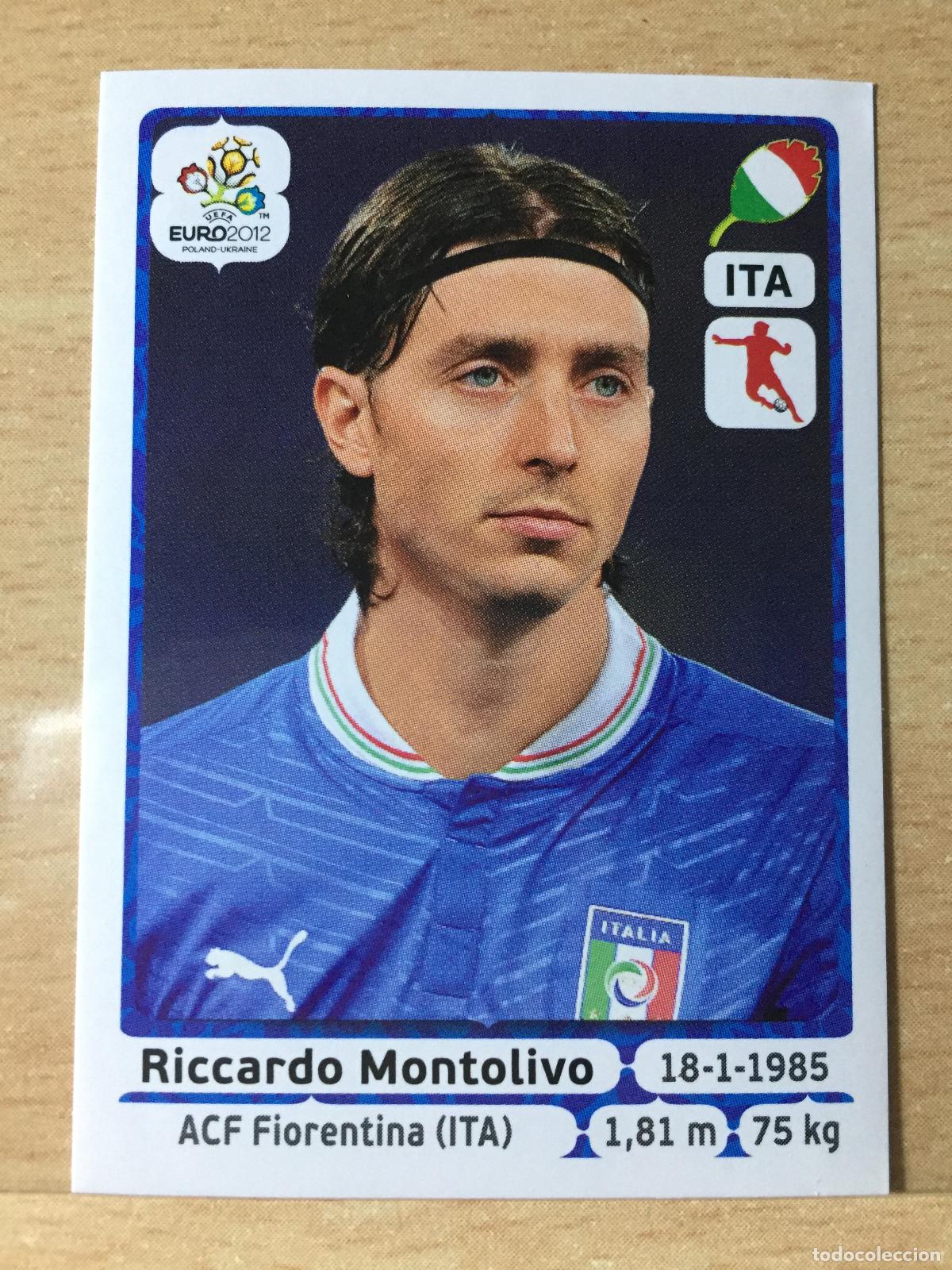 Football Stickers: 2012 - 328 RICARDO MONTOLIVO - ITALIA - UEFA EURO 2012 - PANINI