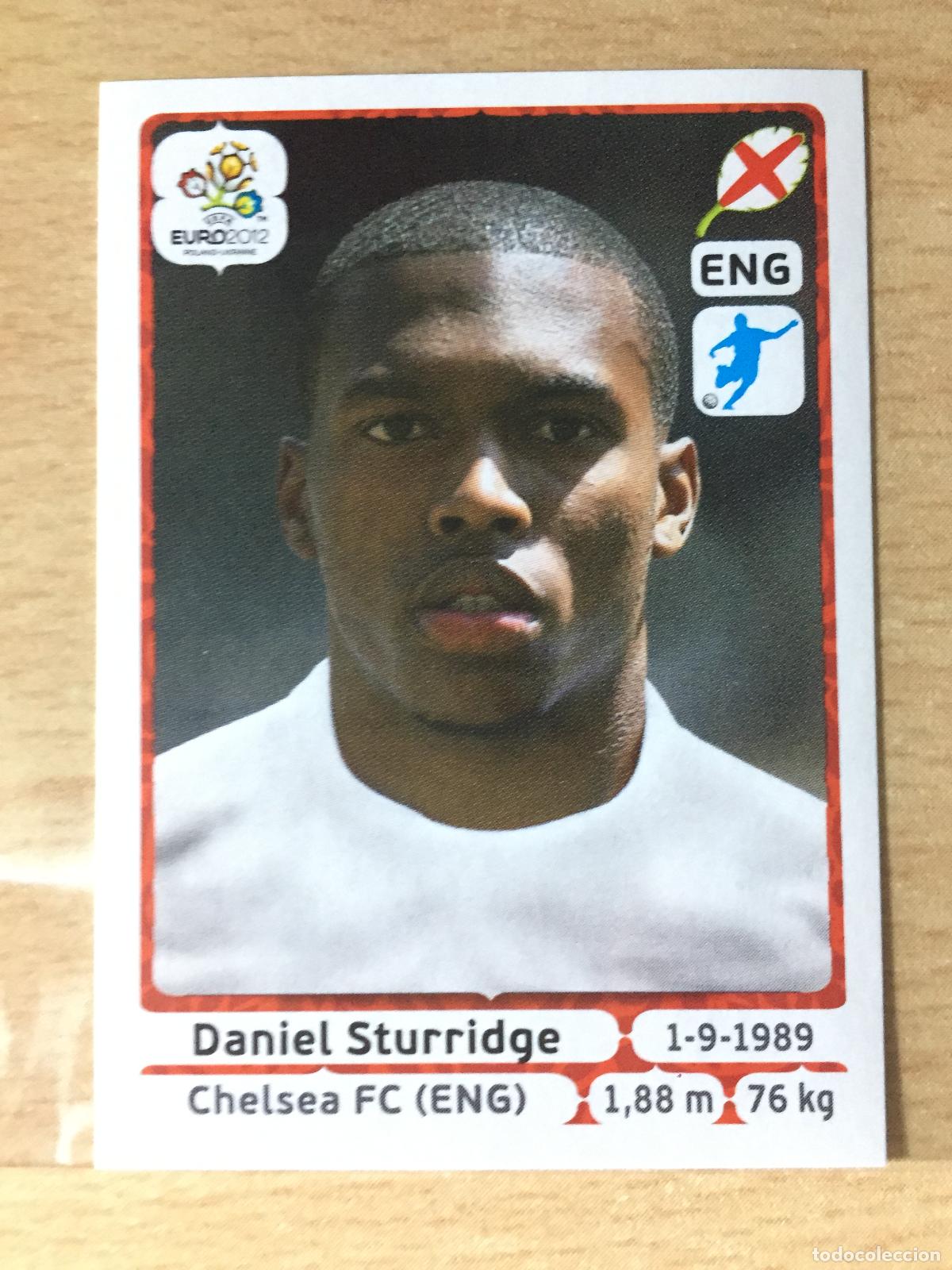 Cromos de F&uacute;tbol: 2012 - 506 DANIEL STURRIDGE - INGLATERRA - UEFA EURO 2012 - PANINI