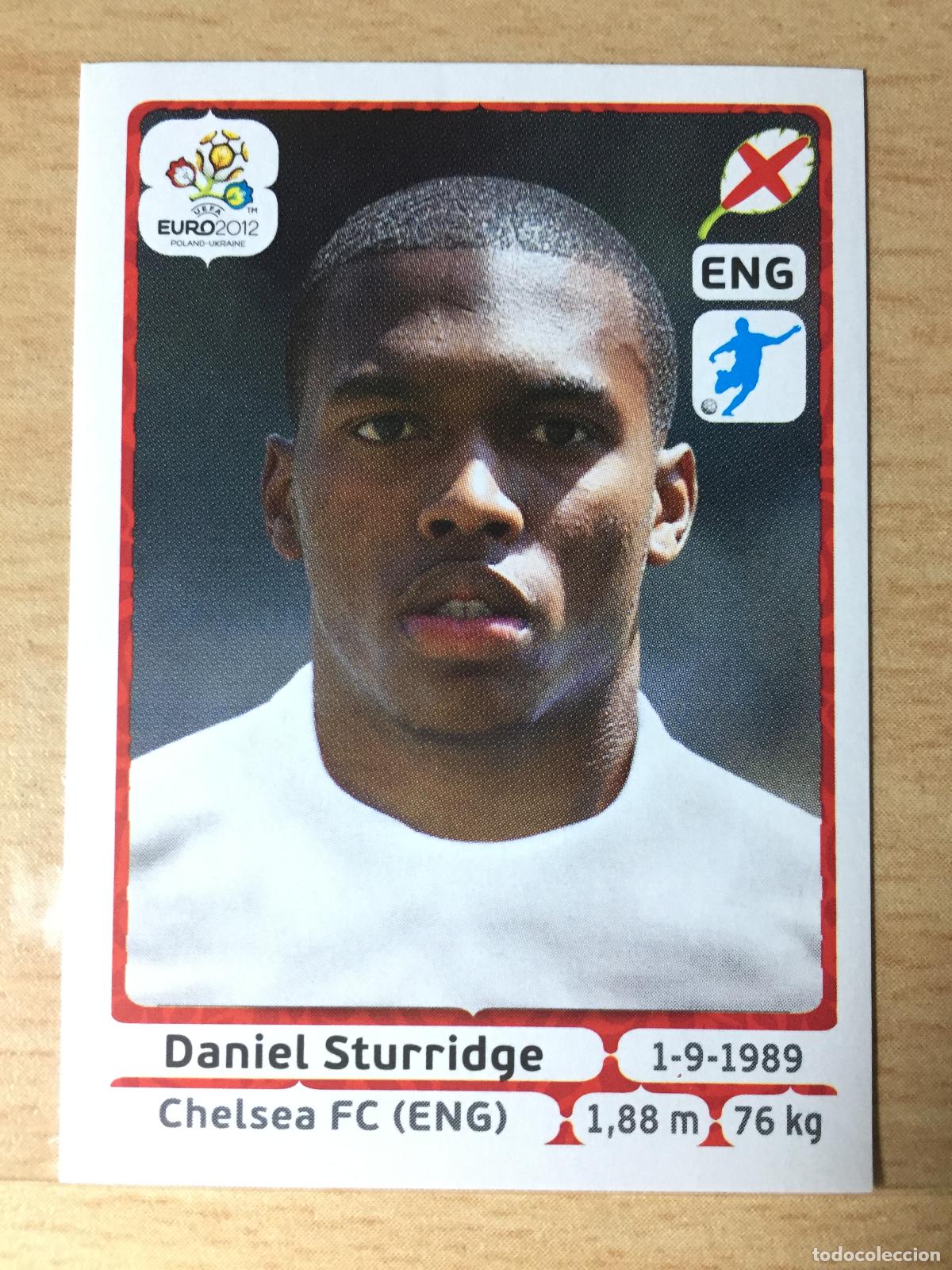 Cromos de F&uacute;tbol: 2012 - 506 DANIEL STURRIDGE - INGLATERRA - UEFA EURO 2012 - PANINI