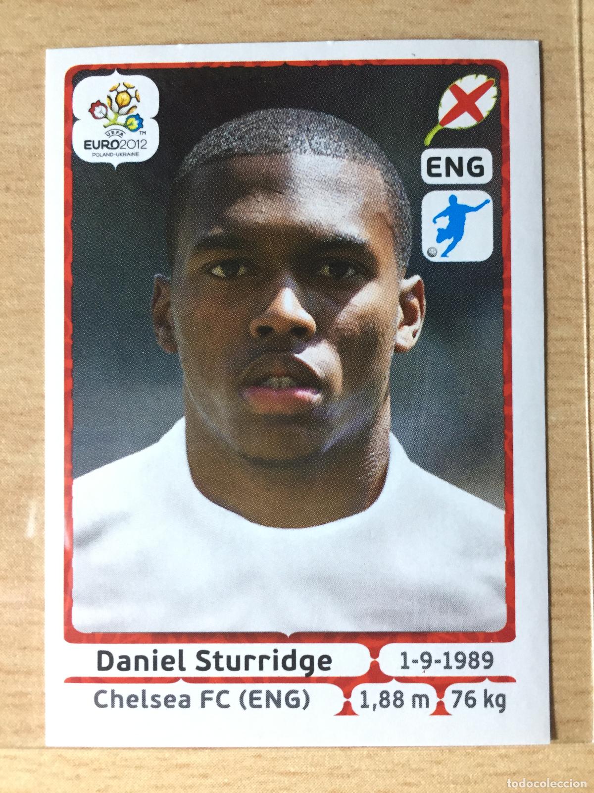 Cromos de F&uacute;tbol: 2012 - 506 DANIEL STURRIDGE - INGLATERRA - UEFA EURO 2012 - PANINI