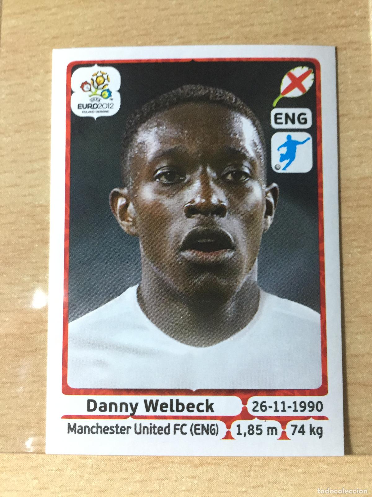 Cromos de F&uacute;tbol: 2012 - 507 DANNY WELBECK - INGLATERRA - UEFA EURO 2012 - PANINI