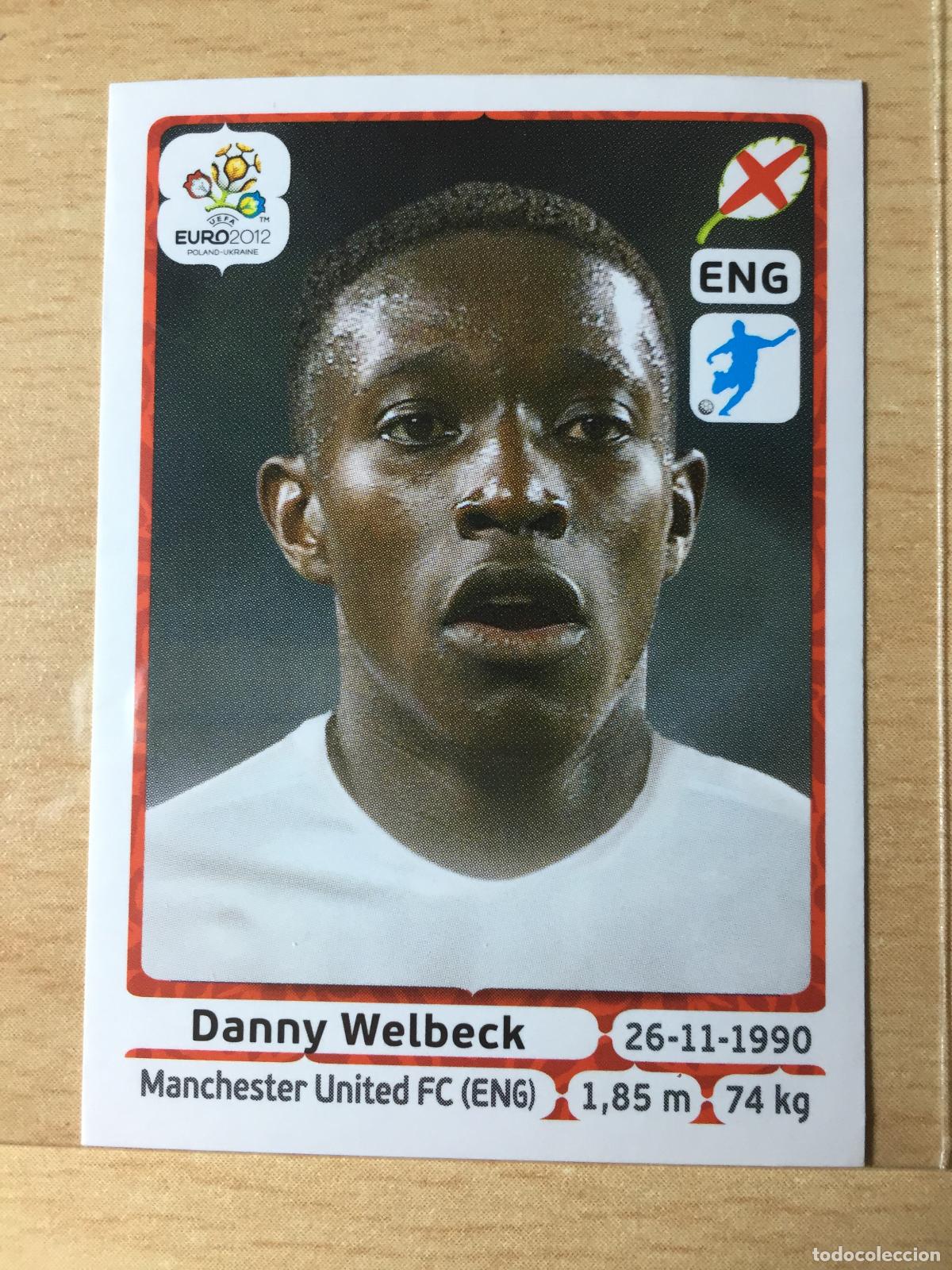 Cromos de F&uacute;tbol: 2012 - 507 DANNY WELBECK - INGLATERRA - UEFA EURO 2012 - PANINI