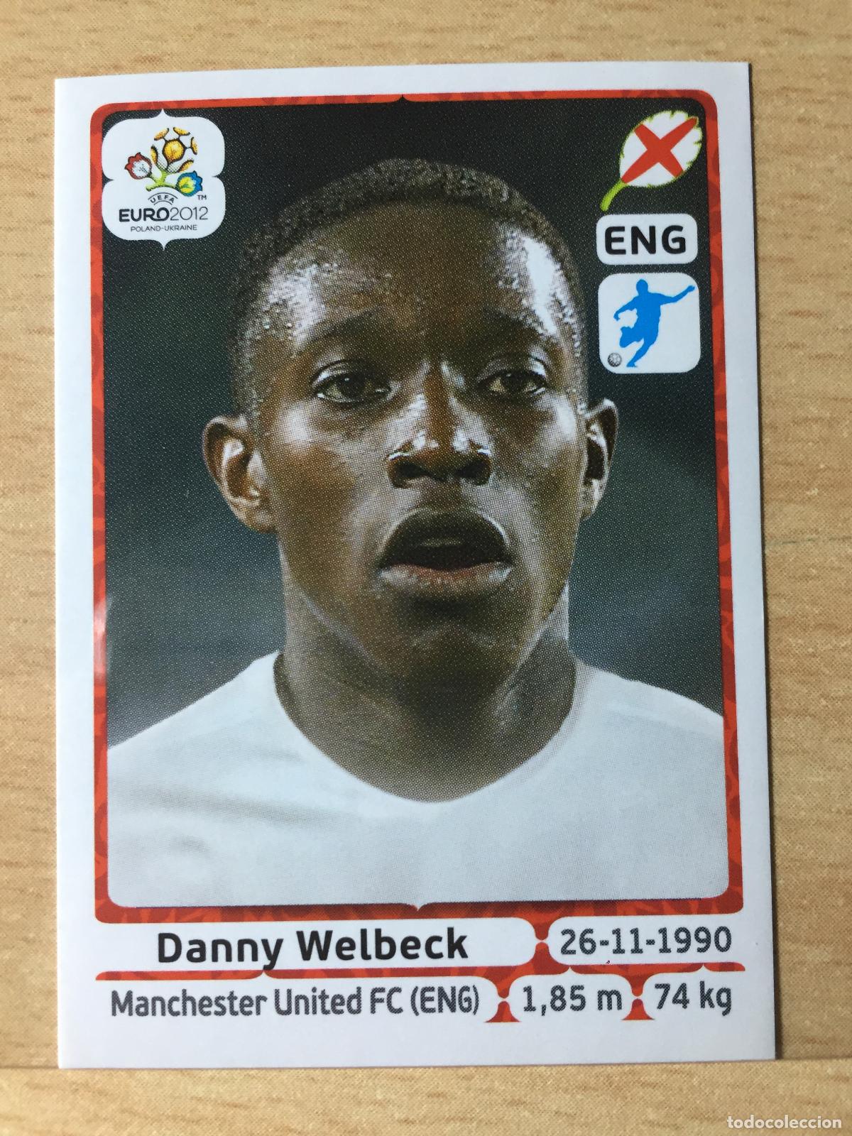 Cromos de F&uacute;tbol: 2012 - 507 DANNY WELBECK - INGLATERRA - UEFA EURO 2012 - PANINI