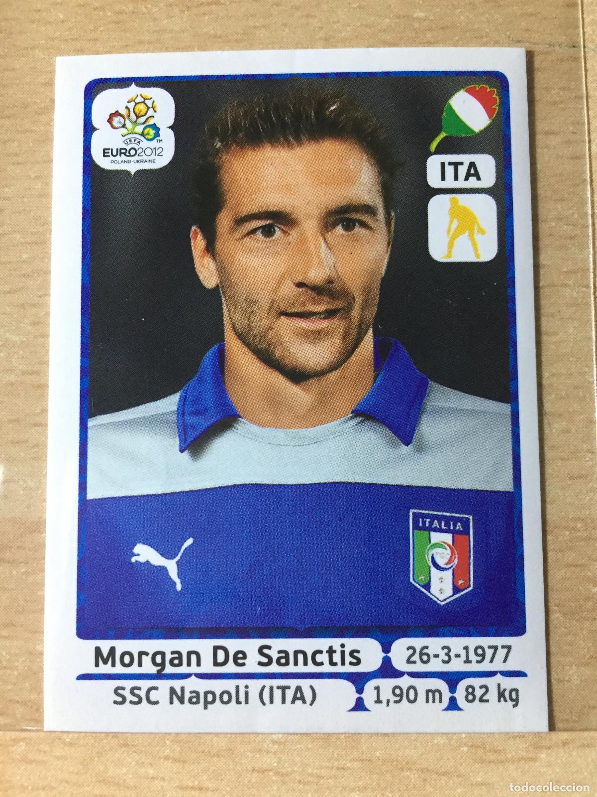 Cromos de F&uacute;tbol: 2012 - 317 MORGAN DE SANCTIS - ITALIA - UEFA EURO 2012 - PANINI