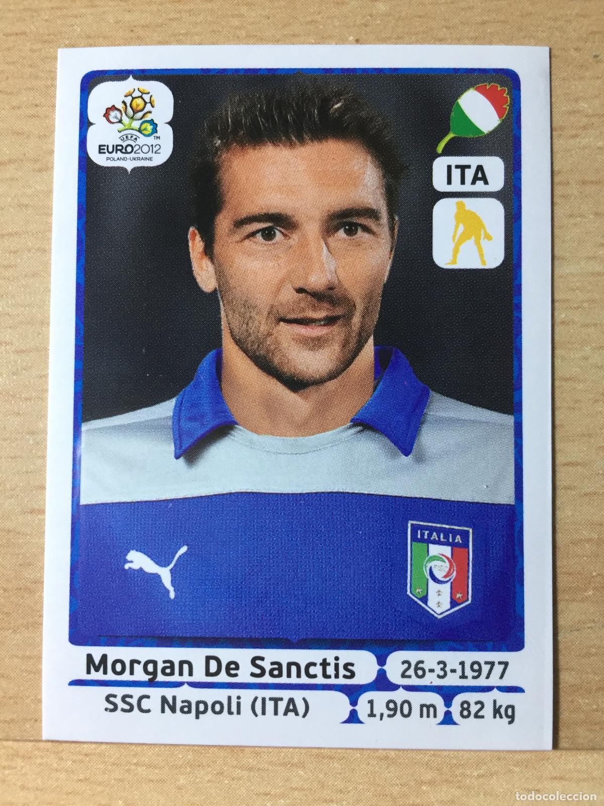 Cromos de F&uacute;tbol: 2012 - 317 MORGAN DE SANCTIS - ITALIA - UEFA EURO 2012 - PANINI
