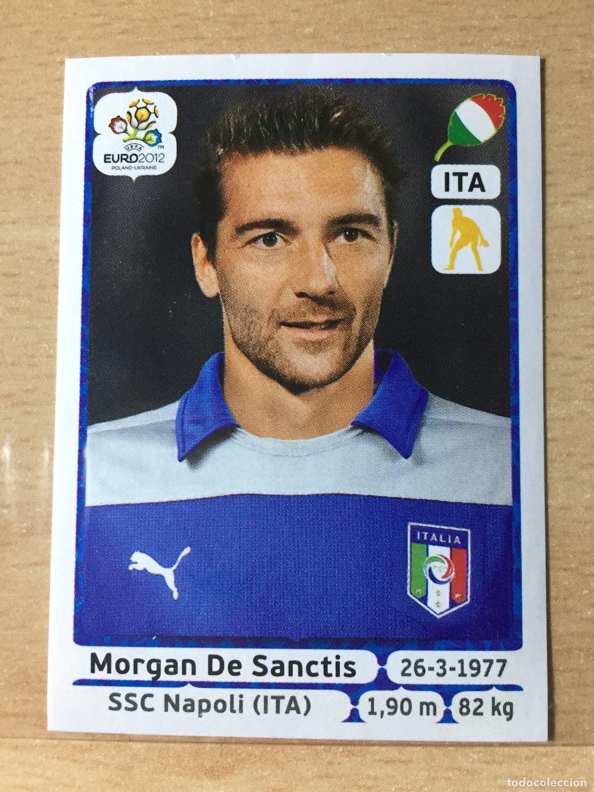 Cromos de F&uacute;tbol: 2012 - 317 MORGAN DE SANCTIS - ITALIA - UEFA EURO 2012 - PANINI