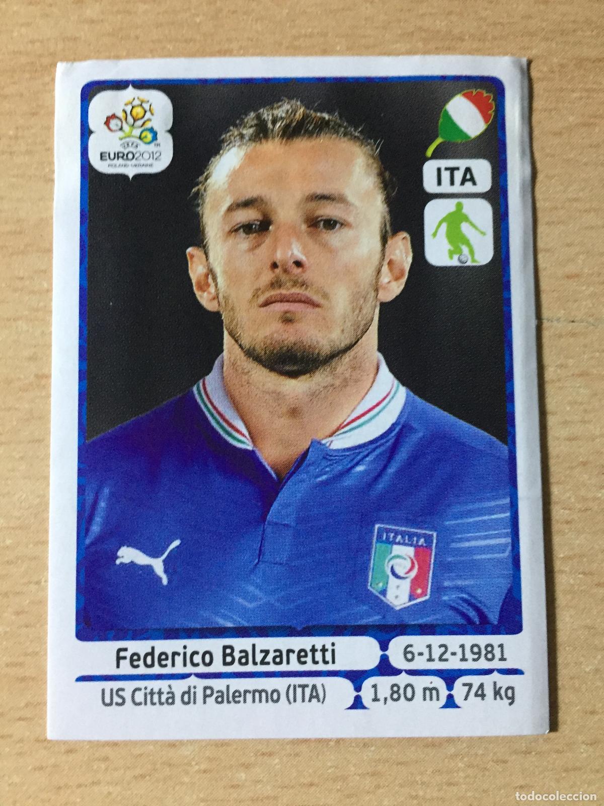 Cromos de F&uacute;tbol: 2012 - 321 BALZARETTI - ITALIA - UEFA EURO 2012 - PANINI