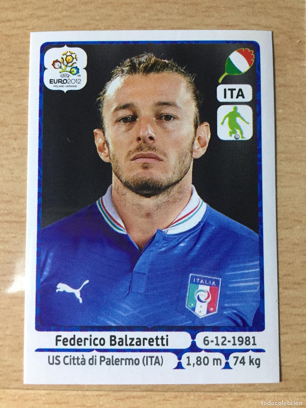 Cromos de F&uacute;tbol: 2012 - 321 BALZARETTI - ITALIA - UEFA EURO 2012 - PANINI
