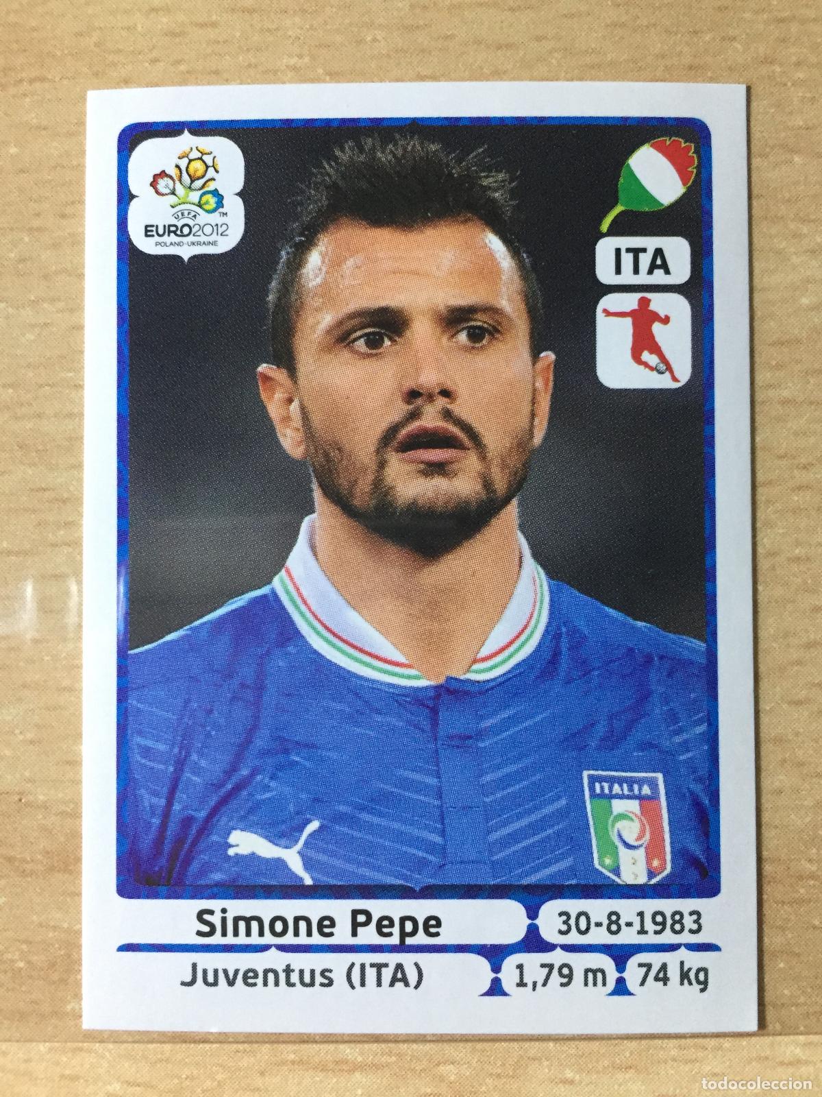 Cromos de F&uacute;tbol: 2012 - 330 SIMONE PEPE - ITALIA - UEFA EURO 2012 - PANINI