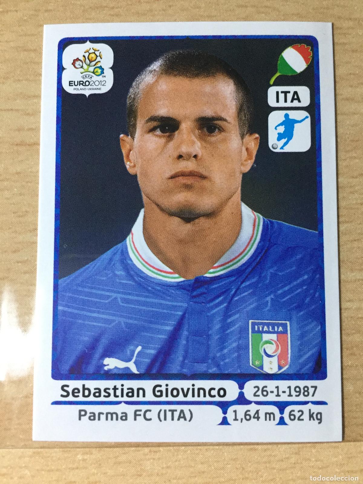 Cromos de F&uacute;tbol: 2012 - 331 SEBASTIAN GIOVINCO - ITALIA - UEFA EURO 2012 - PANINI