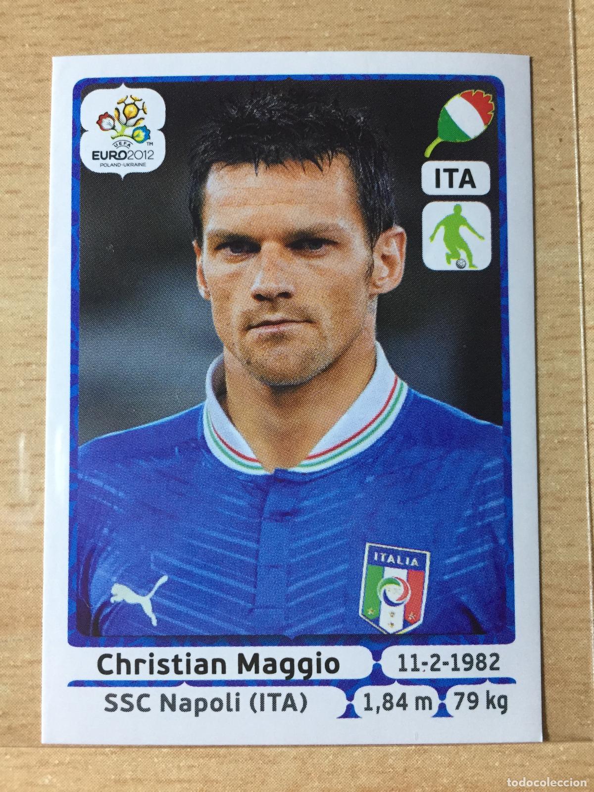 Cromos de F&uacute;tbol: 2012 - 323 CHRISTIAN MAGGIO - ITALIA - UEFA EURO 2012 - PANINI