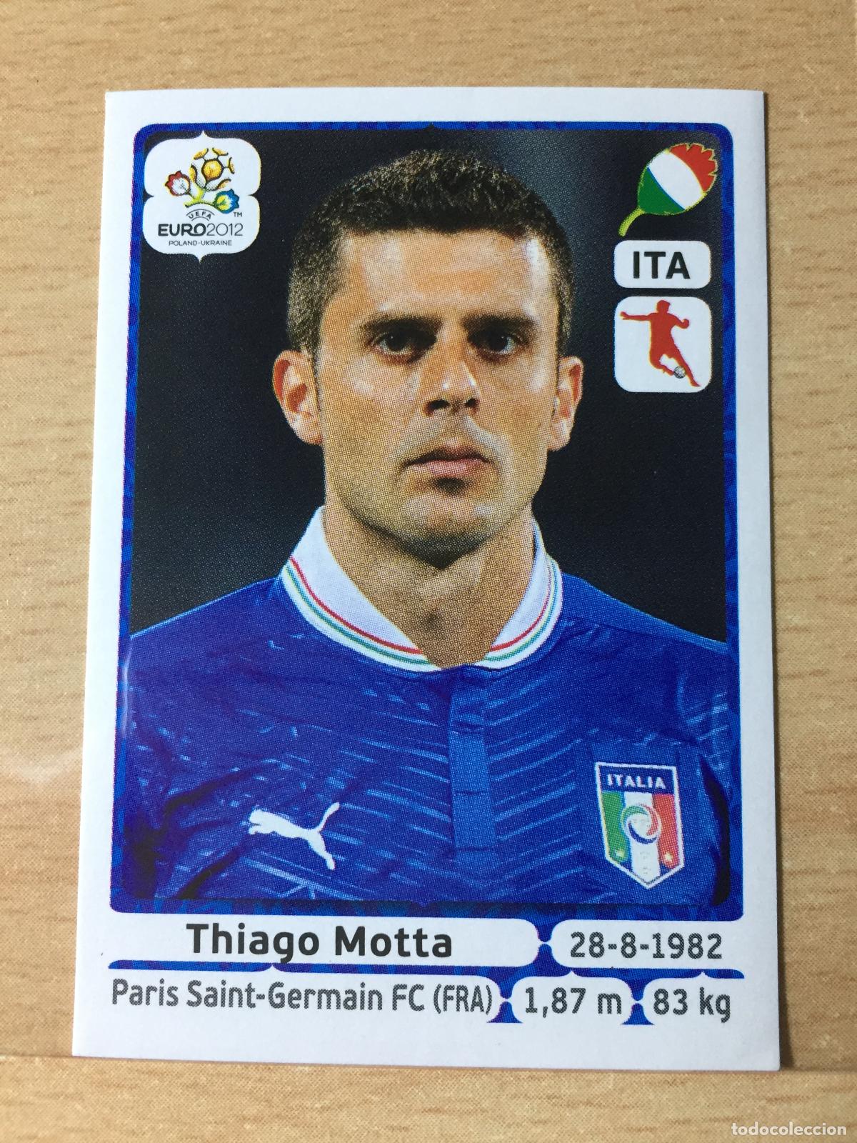 Fu&szlig;ball-Sticker: 2012 - 326 THIAGO MOTTA - ITALIA - UEFA EURO 2012 - PANINI