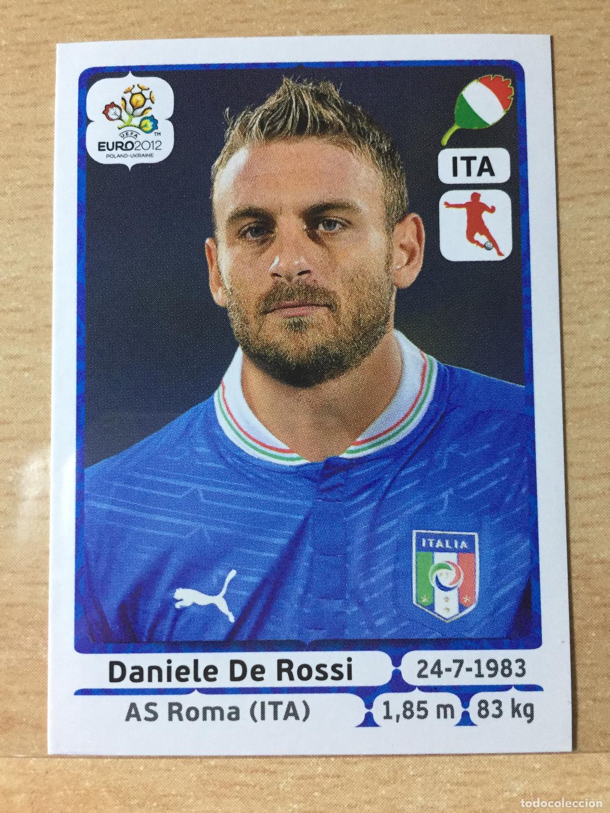 Fu&szlig;ball-Sticker: 2012 - 324 DANIELE DE ROSSI - ITALIA - UEFA EURO 2012 - PANINI