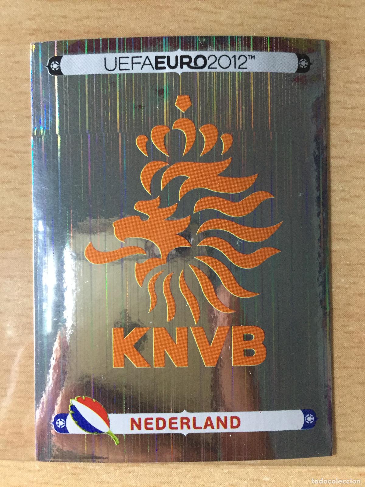 Fu&szlig;ball-Sticker: 2012 - 166 ESCUDO - PAISES BAJOS - UEFA EURO 2012 - PANINI