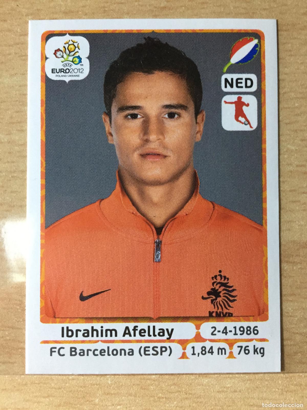 Fu&szlig;ball-Sticker: 2012 - 184 IBRAHIM AFELLAY - PAISES BAJOS - UEFA EURO 2012 - PANINI