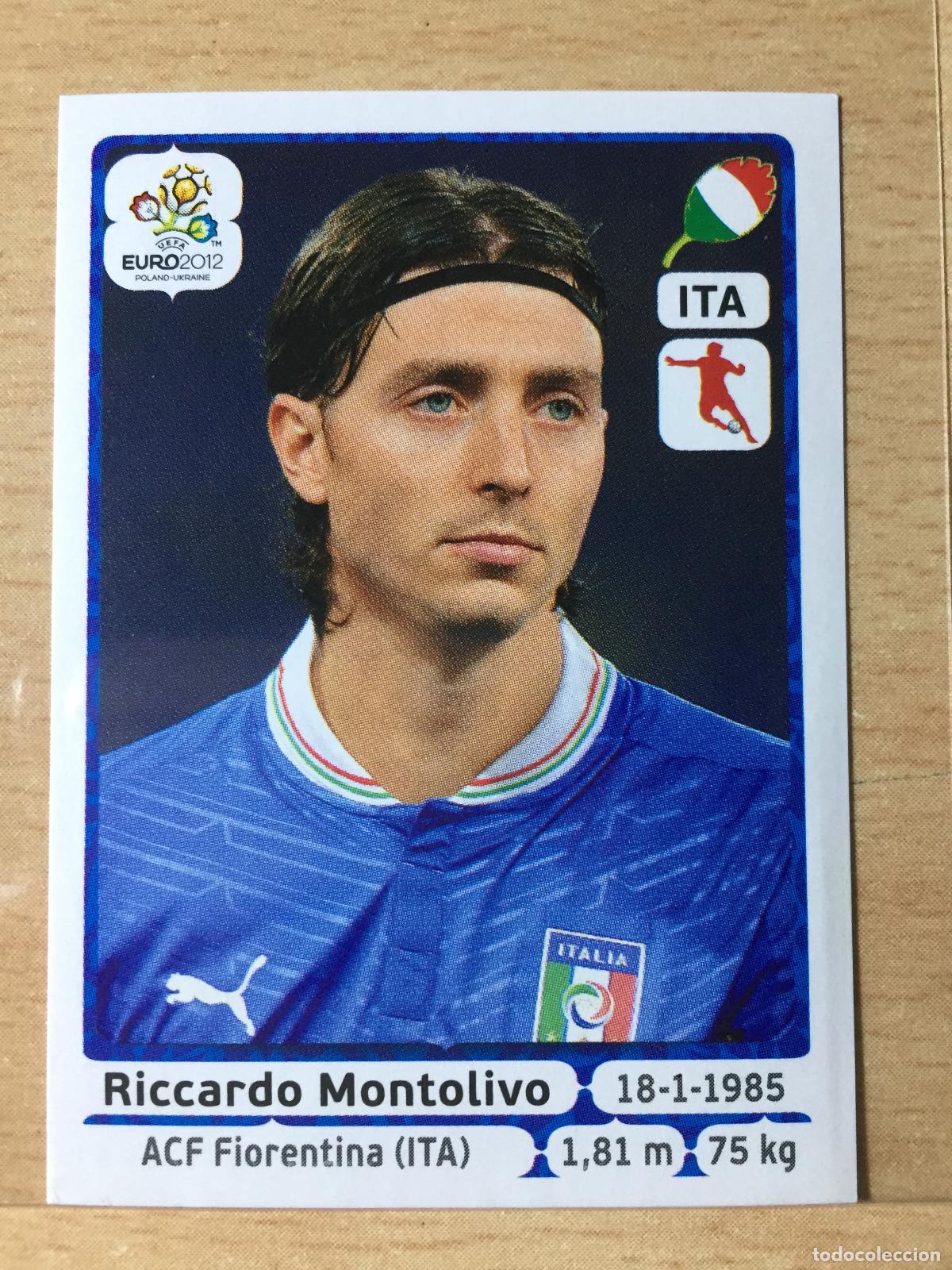 Fu&szlig;ball-Sticker: 2012 - 328 RICARDO MONTOLIVO - ITALIA - UEFA EURO 2012 - PANINI