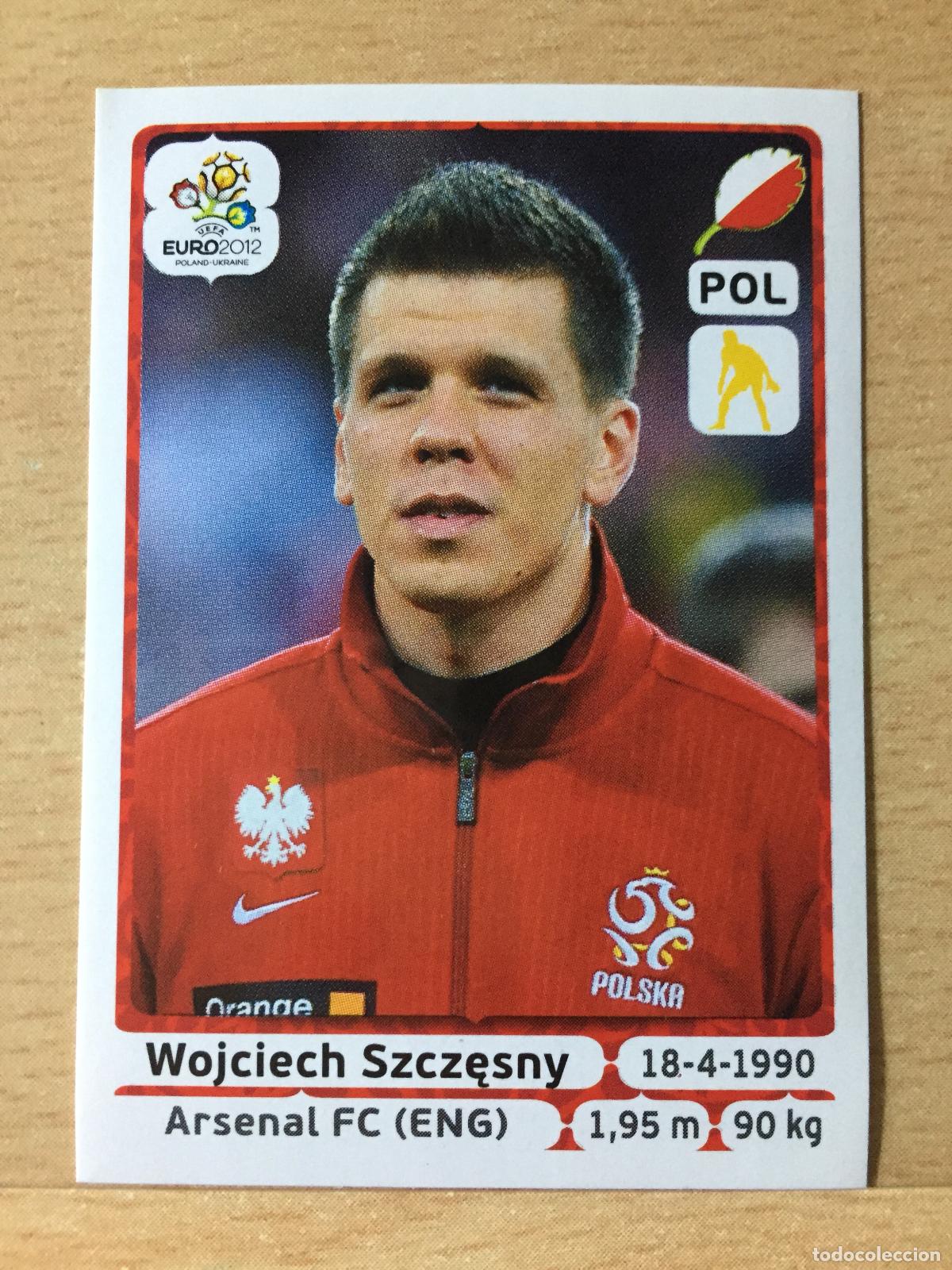 Fu&szlig;ball-Sticker: 2012 - 55 WOJCIECH SZCZESNY - POLONIA - UEFA EURO 2012 - PANINI