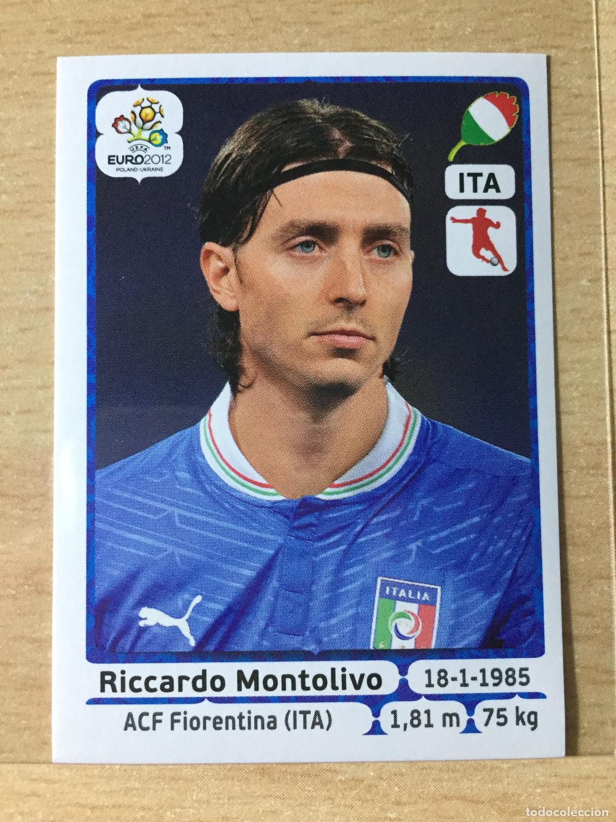 Fu&szlig;ball-Sticker: 2012 - 328 RICARDO MONTOLIVO - ITALIA - UEFA EURO 2012 - PANINI