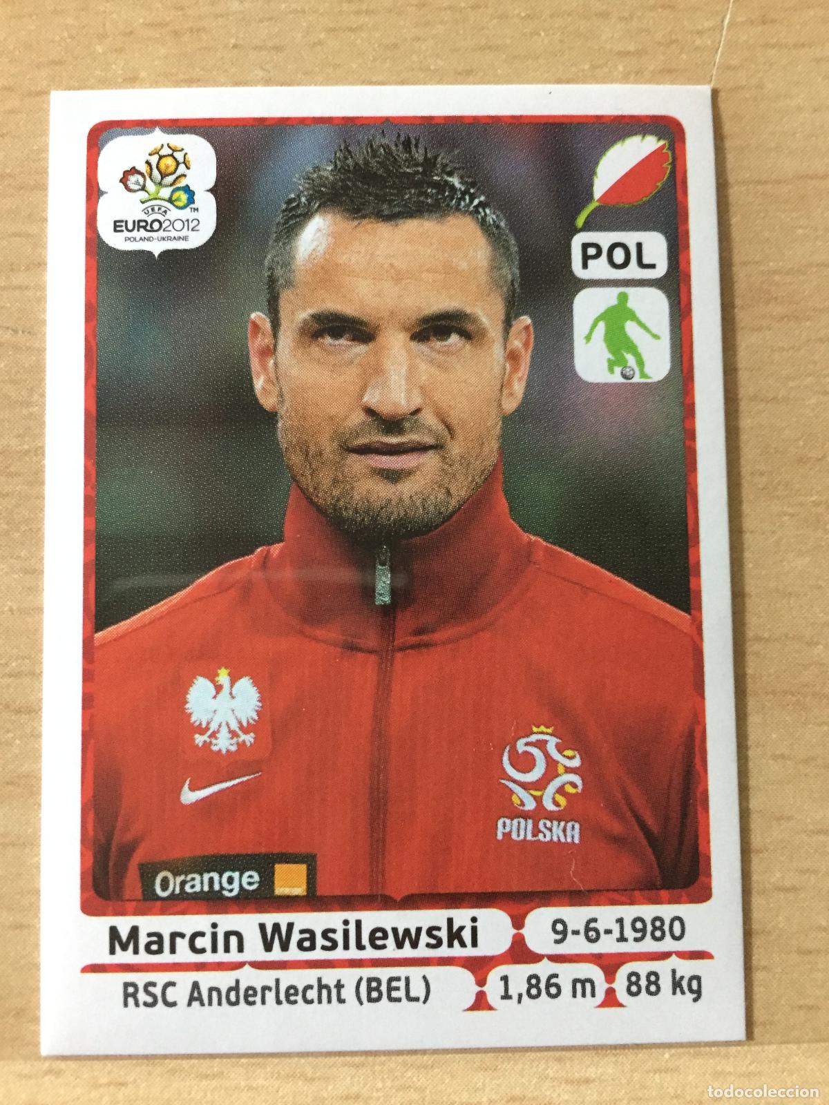 Fu&szlig;ball-Sticker: 2012 - 60 MARCIN WASILEWSKI - POLONIA - UEFA EURO 2012 - PANINI