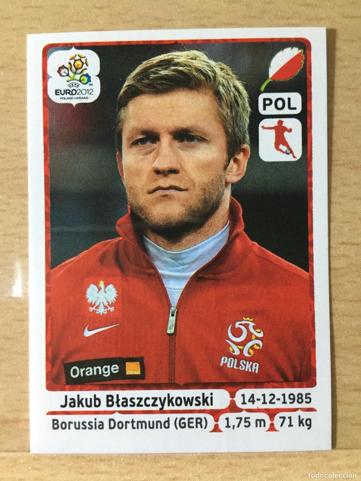 Fu&szlig;ball-Sticker: 2012 - 65 JAKUB BLASZCZYKOWSKI - POLONIA - UEFA EURO 2012 - PANINI