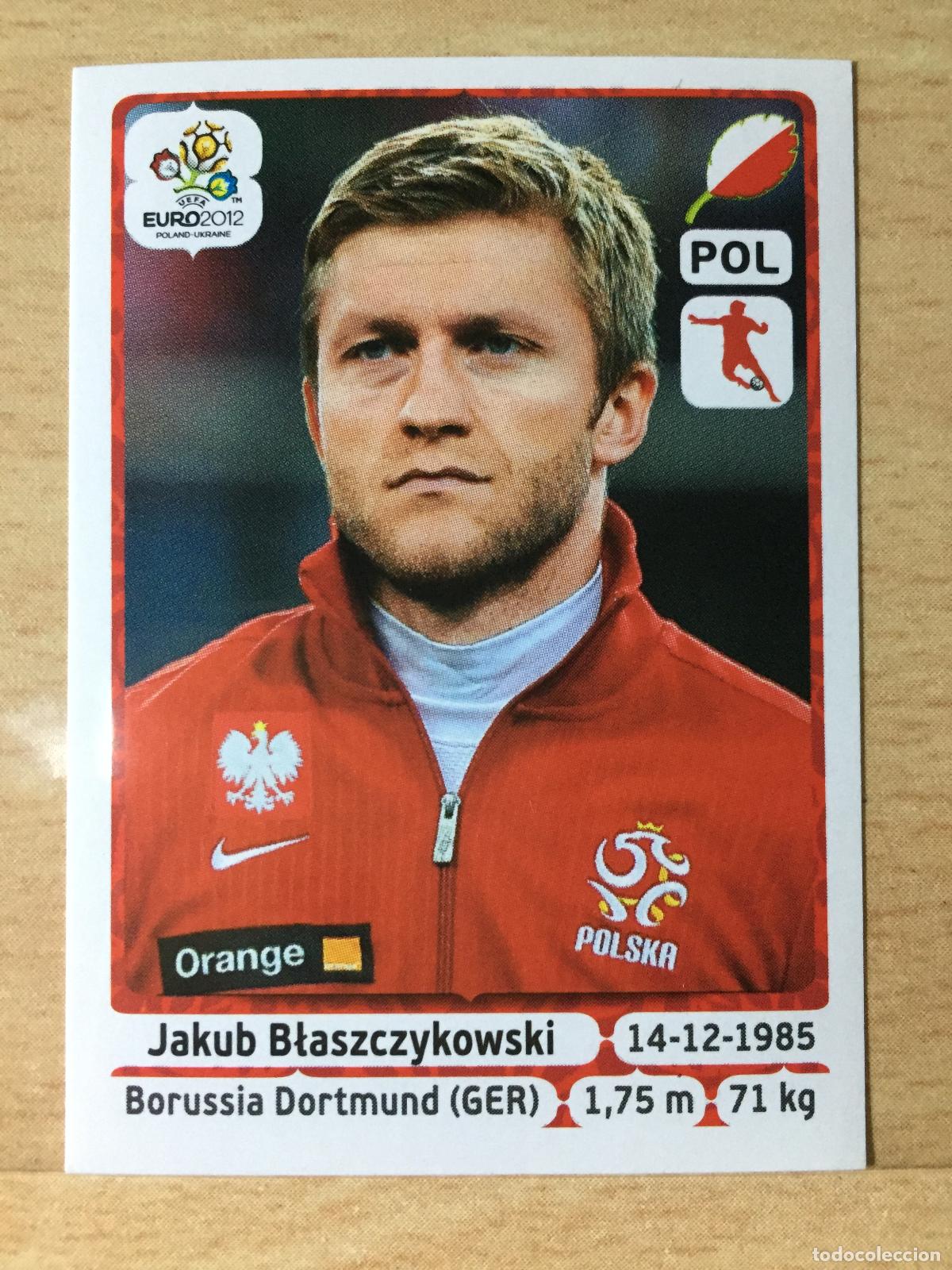 Fu&szlig;ball-Sticker: 2012 - 65 JAKUB BLASZCZYKOWSKI - POLONIA - UEFA EURO 2012 - PANINI