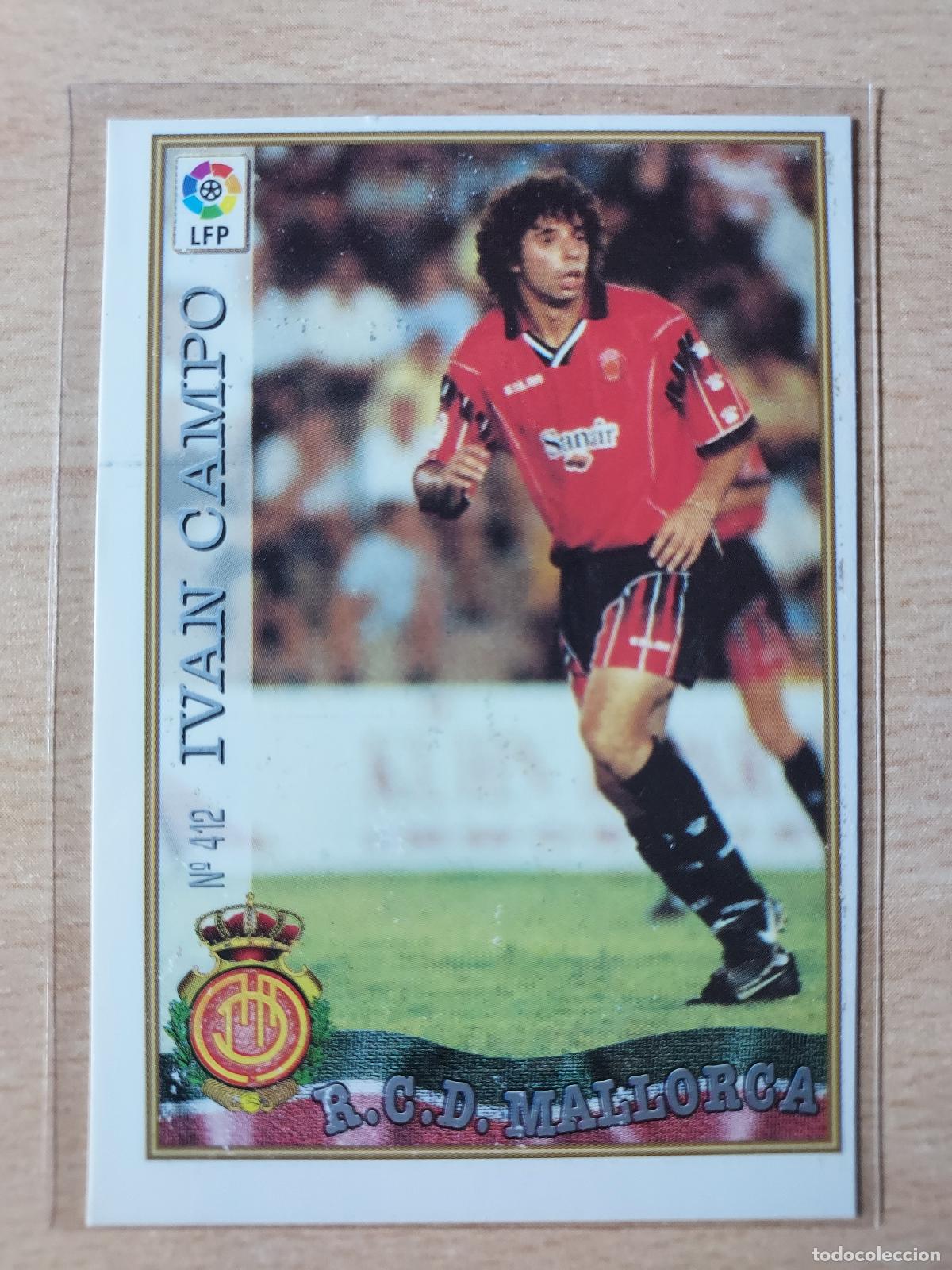 Football Stickers: 1997-1998 - 412 IVAN CAMPO - RCD MALLORCA - MUNDICROMO
