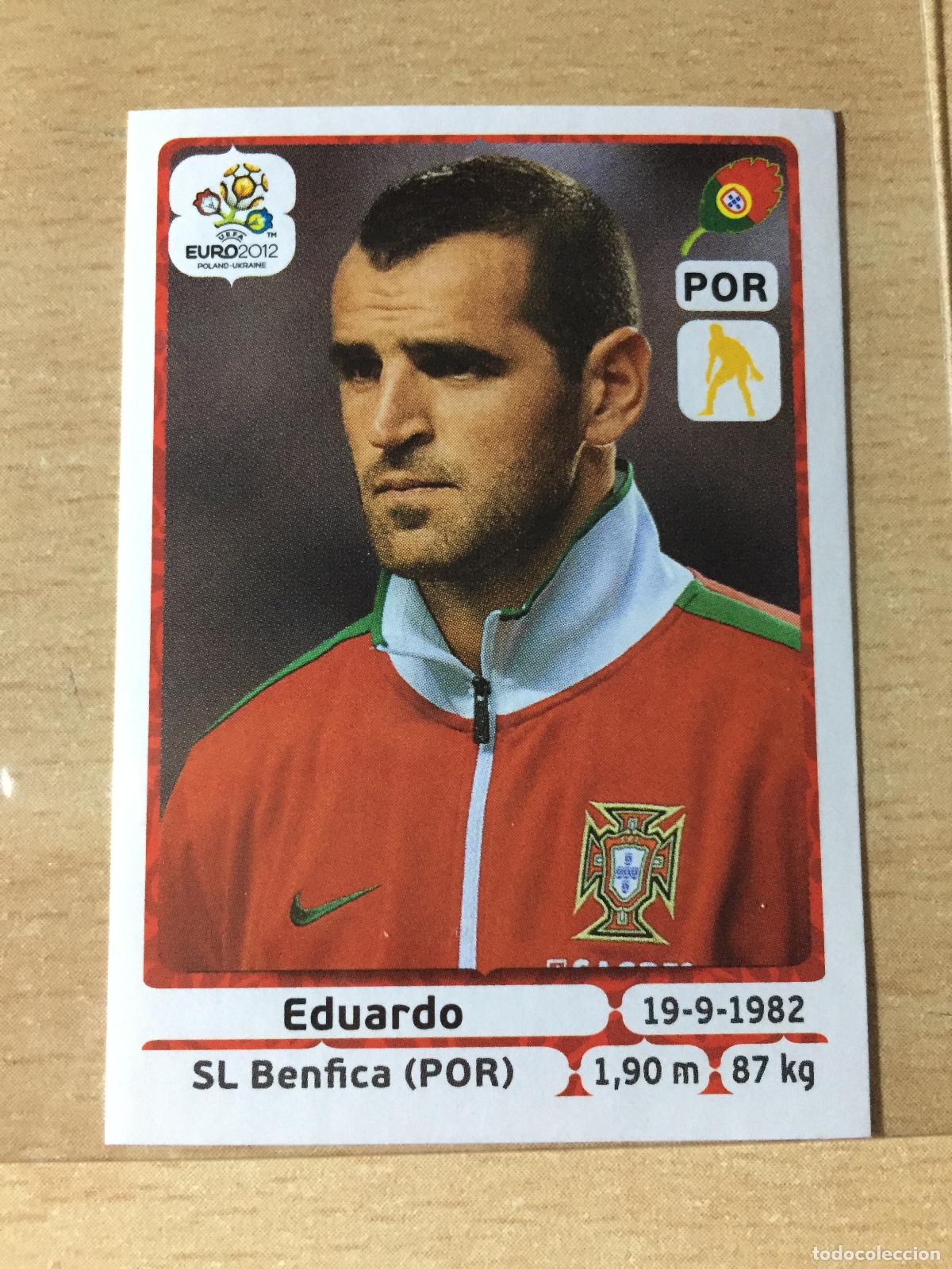 Figurine di Calcio: 2012 - 259 EDUARDO - PORTUGAL - UEFA EURO 2012 - PANINI