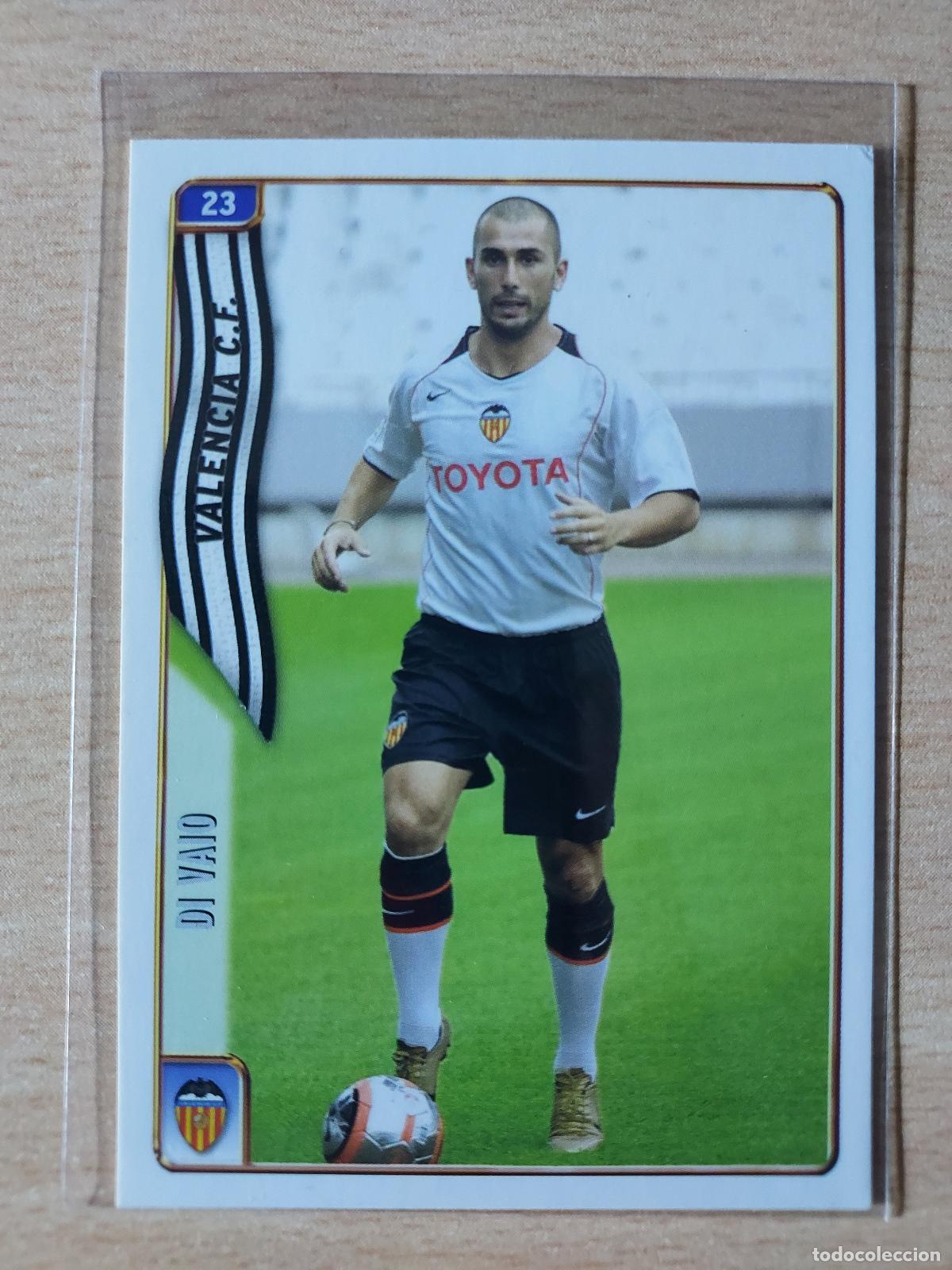 Football Stickers: 2004-2005 - 23 DI VAIO - VALENCIA CF - MUNDICROMO