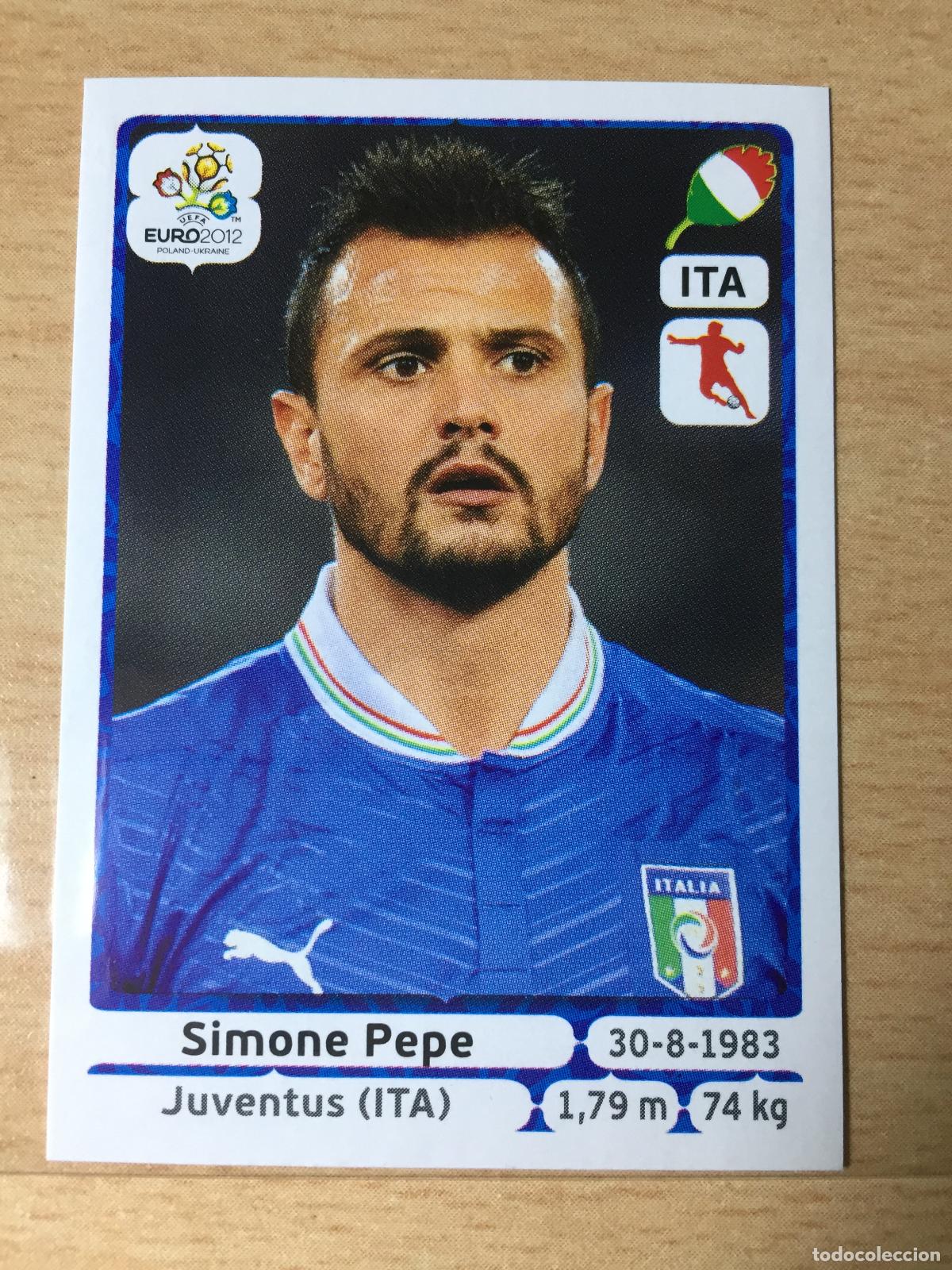 Football Stickers: 2012 - 330 SIMONE PEPE - ITALIA - UEFA EURO 2012 - PANINI