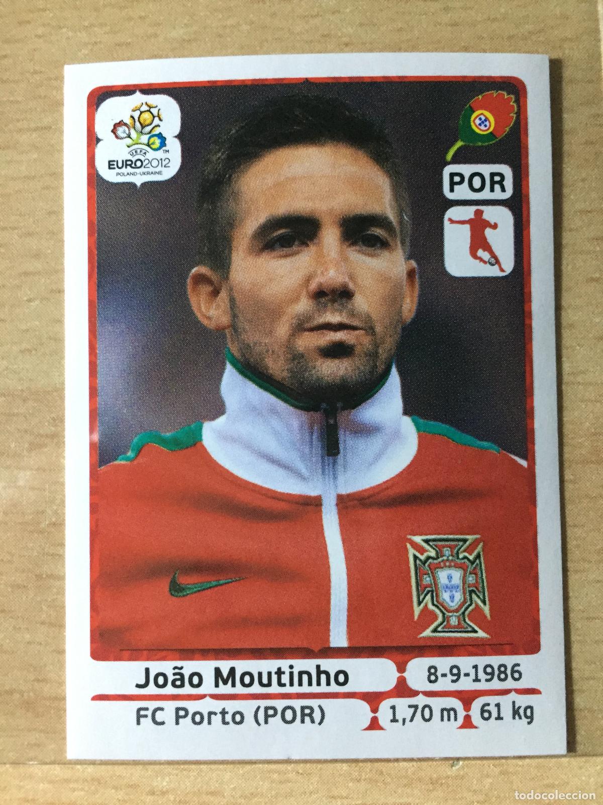 Fu&szlig;ball-Sticker: 2012 - 269 JOAO MOUTINHO - PORTUGAL - UEFA EURO 2012 - PANINI