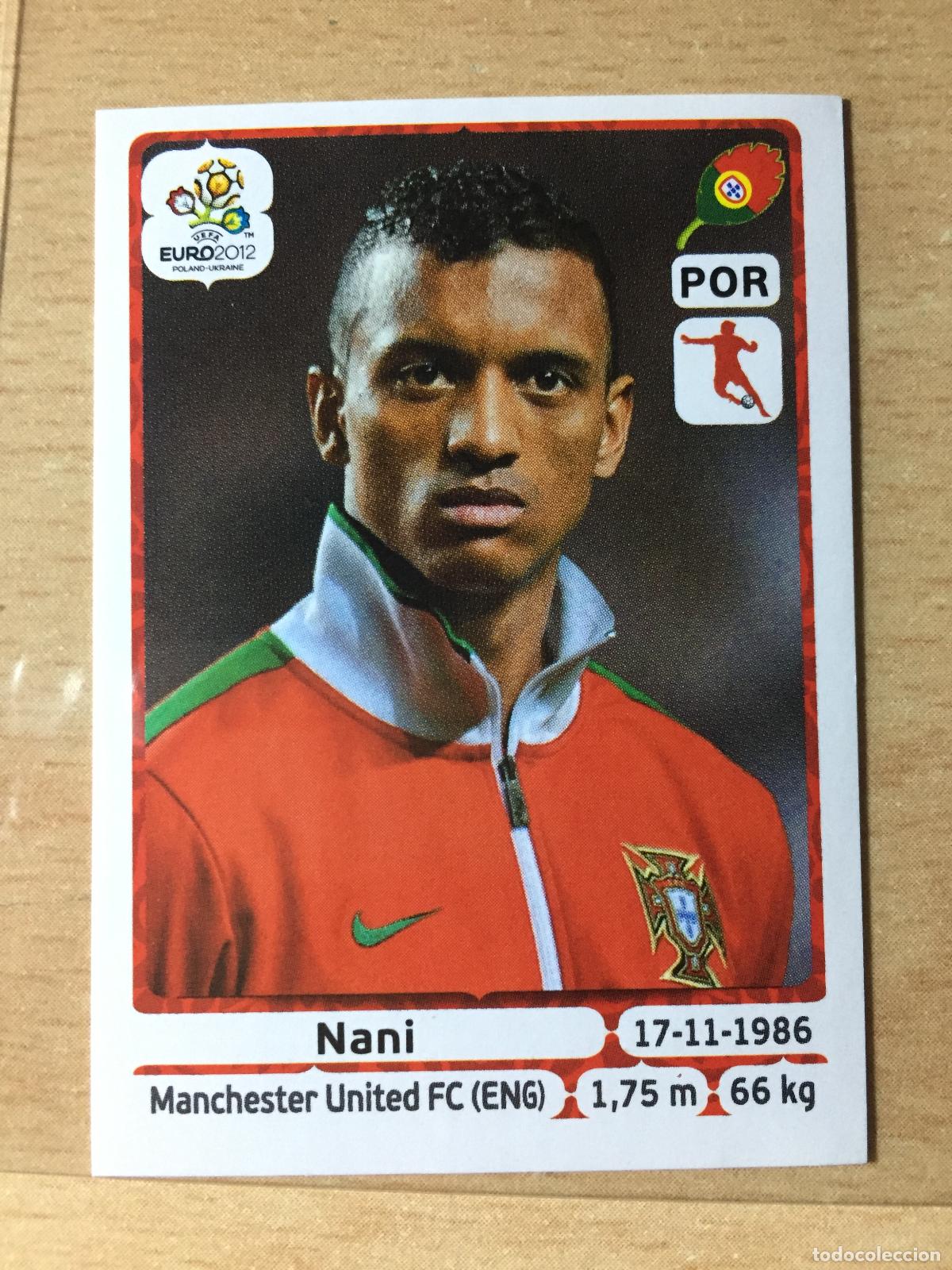 Fu&szlig;ball-Sticker: 2012 - 272 NANI - PORTUGAL - UEFA EURO 2012 - PANINI