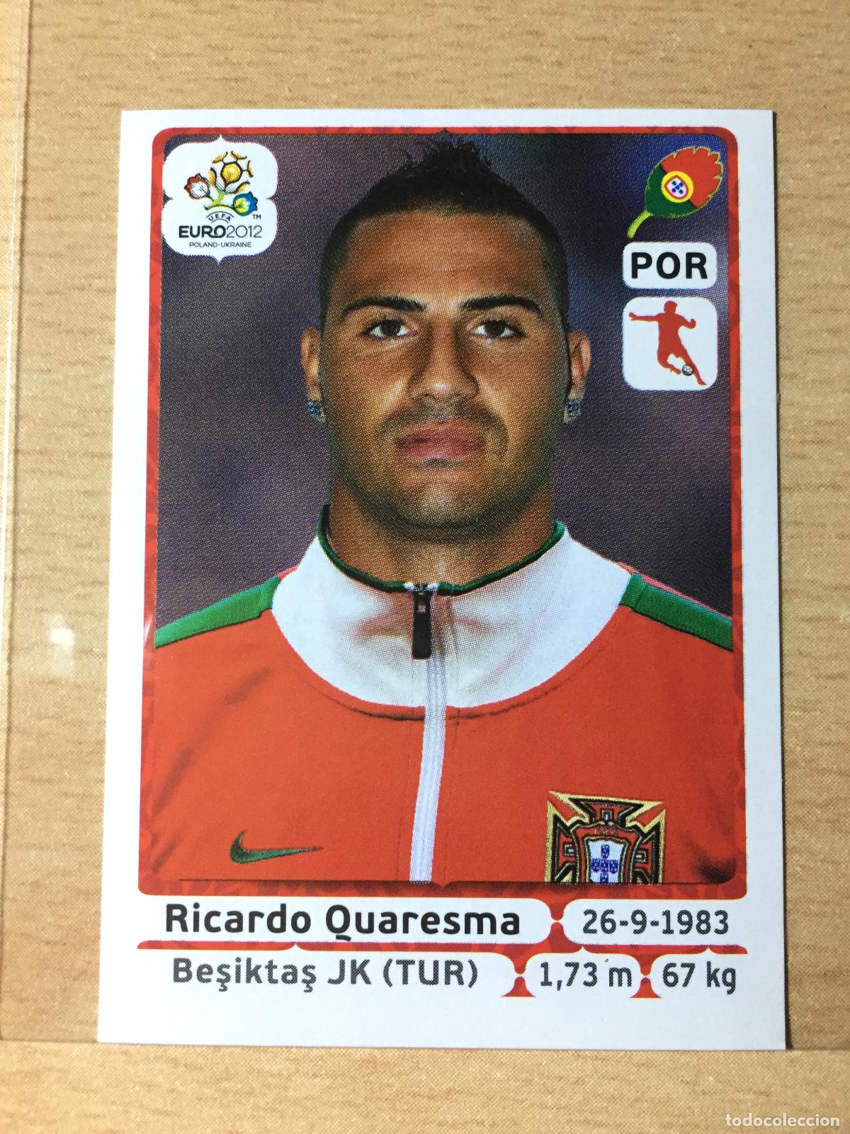 Fu&szlig;ball-Sticker: 2012 - 273 RICARDO QUARESMA - PORTUGAL - UEFA EURO 2012 - PANINI